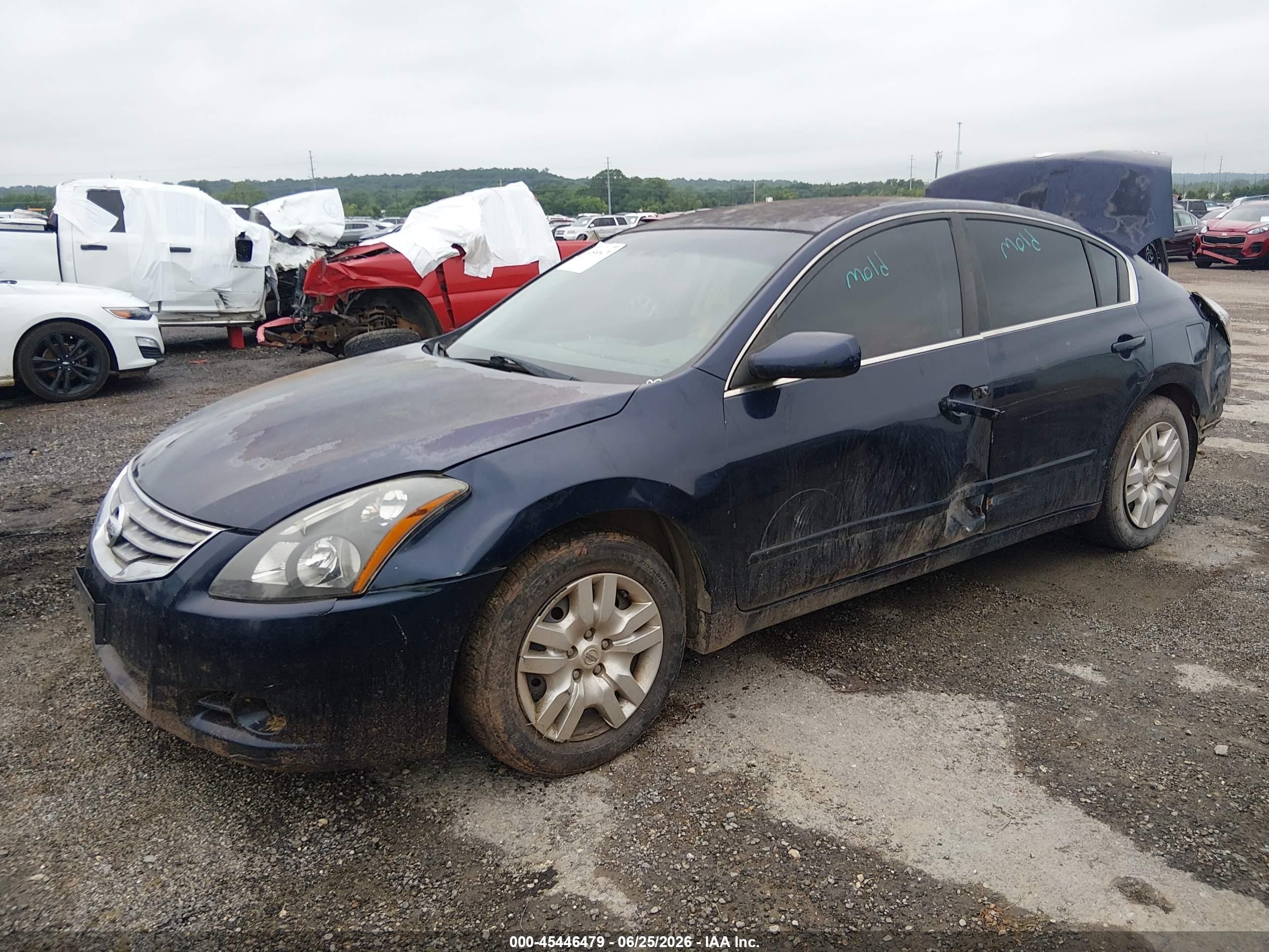 2012 Nissan Altima 2.5 S Синий vin: 1N4AL2AP8CC171753