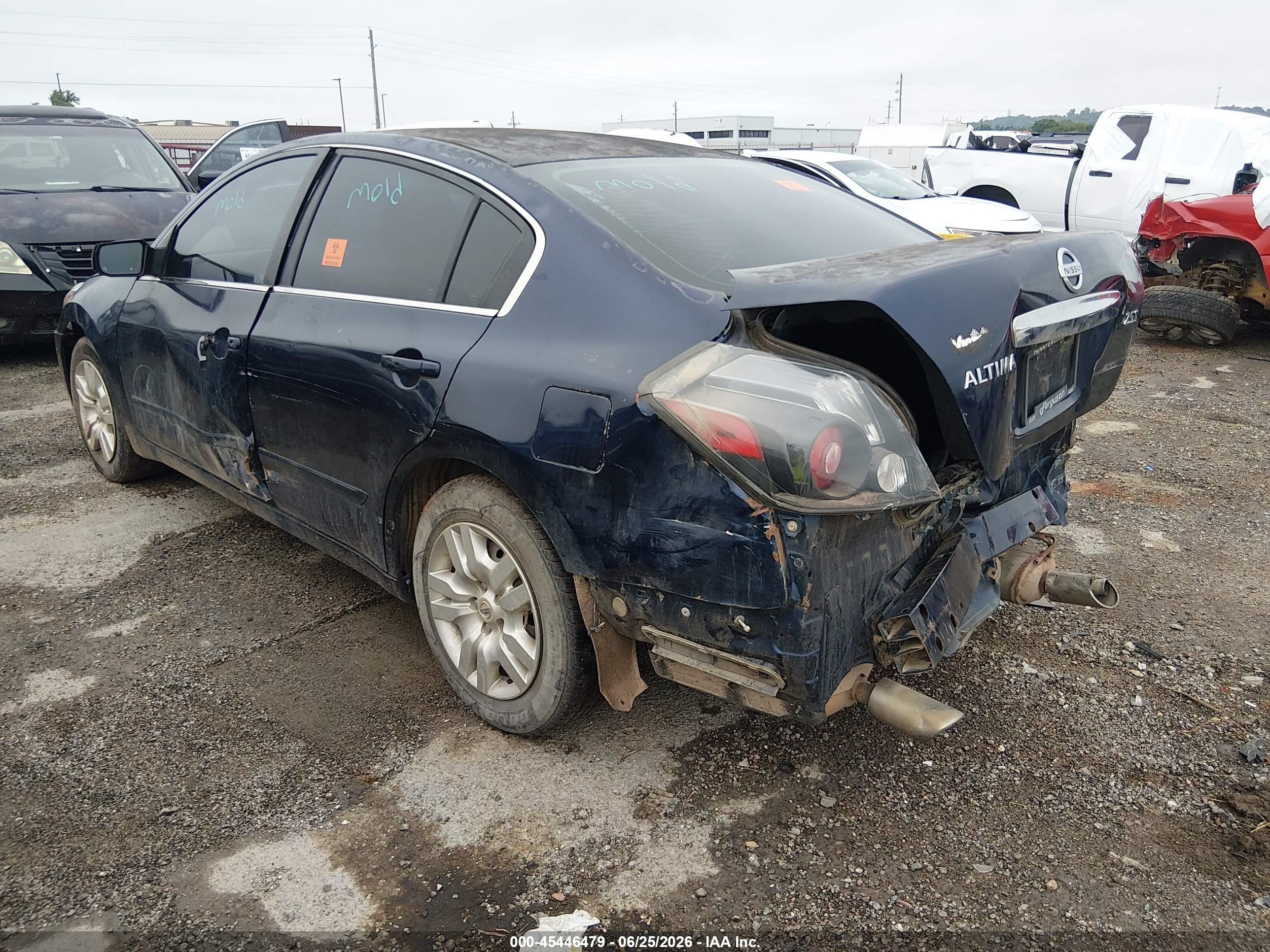 2012 Nissan Altima 2.5 S Синий vin: 1N4AL2AP8CC171753
