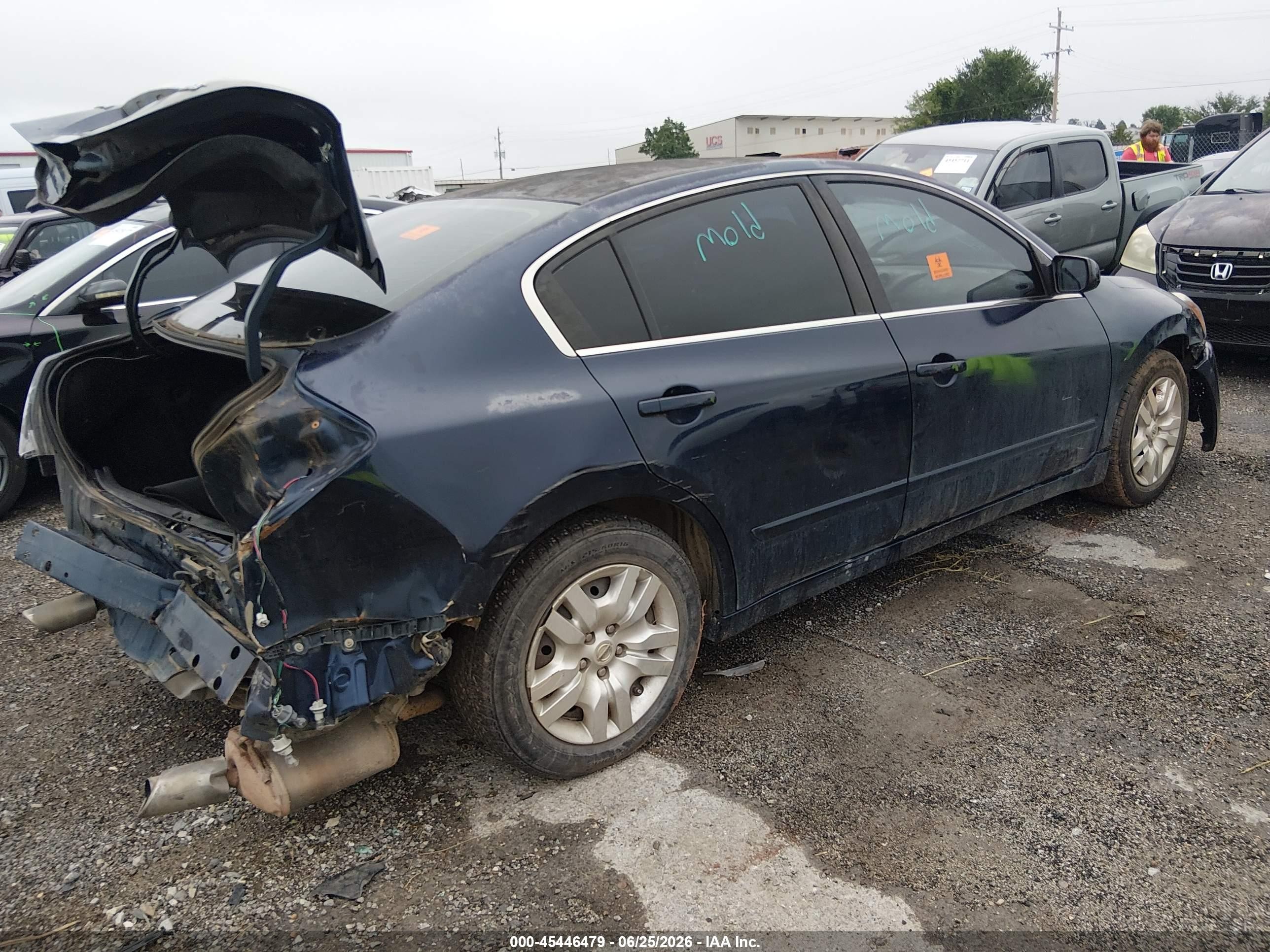 2012 Nissan Altima 2.5 S Синий vin: 1N4AL2AP8CC171753
