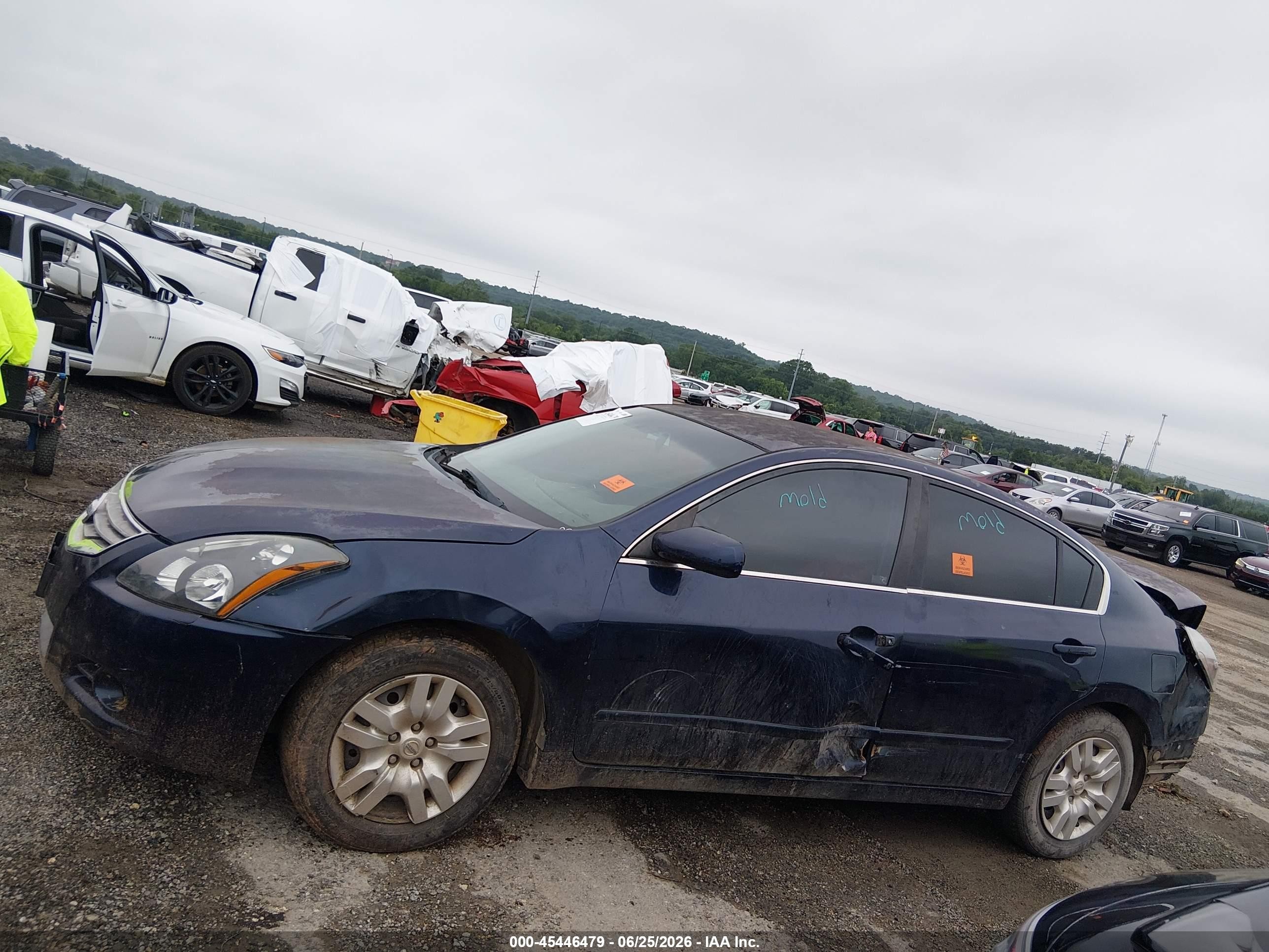 2012 Nissan Altima 2.5 S Синий vin: 1N4AL2AP8CC171753