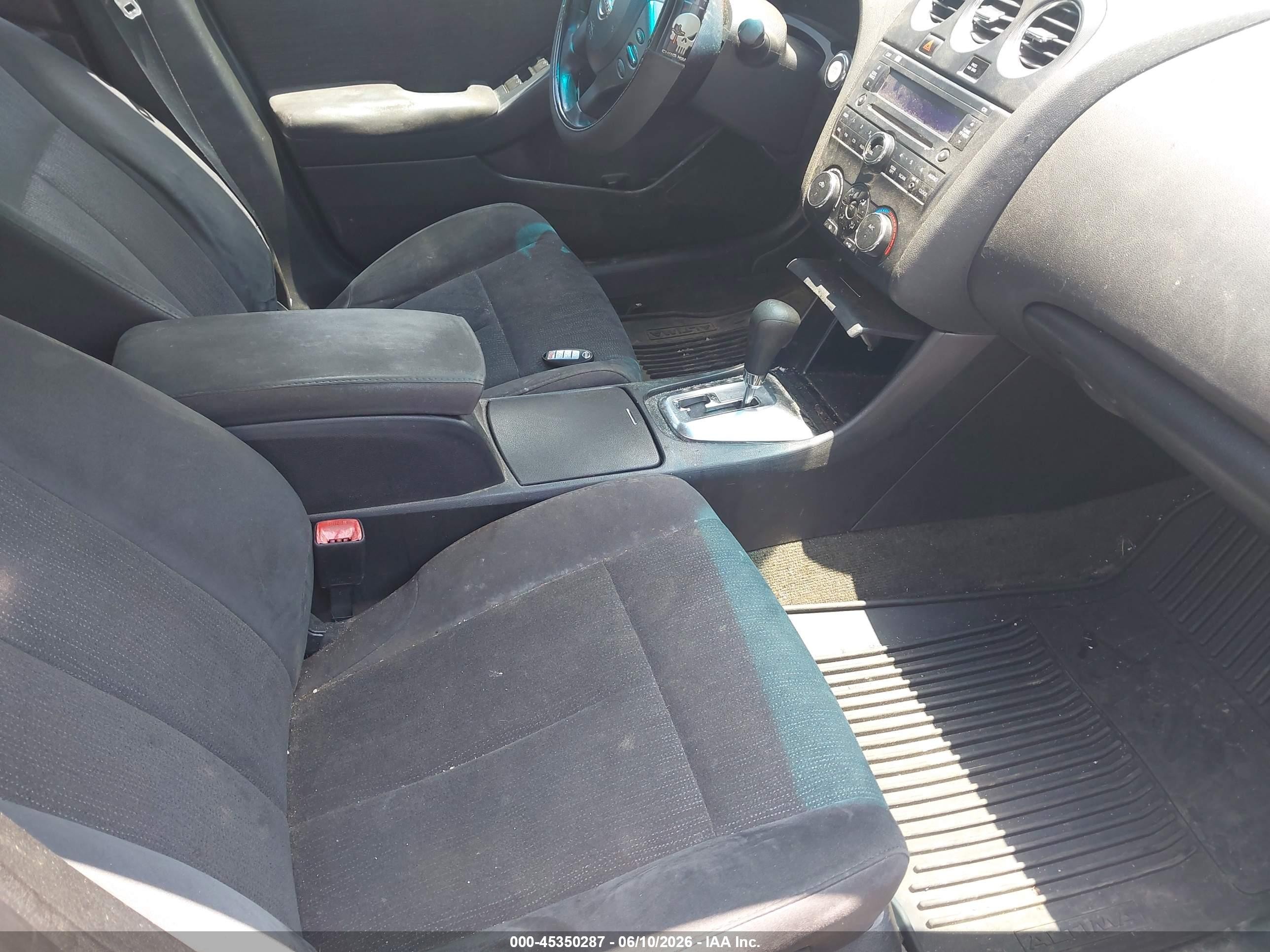 2012 Nissan Altima 2.5 S Black vin: 1N4AL2AP8CC182591