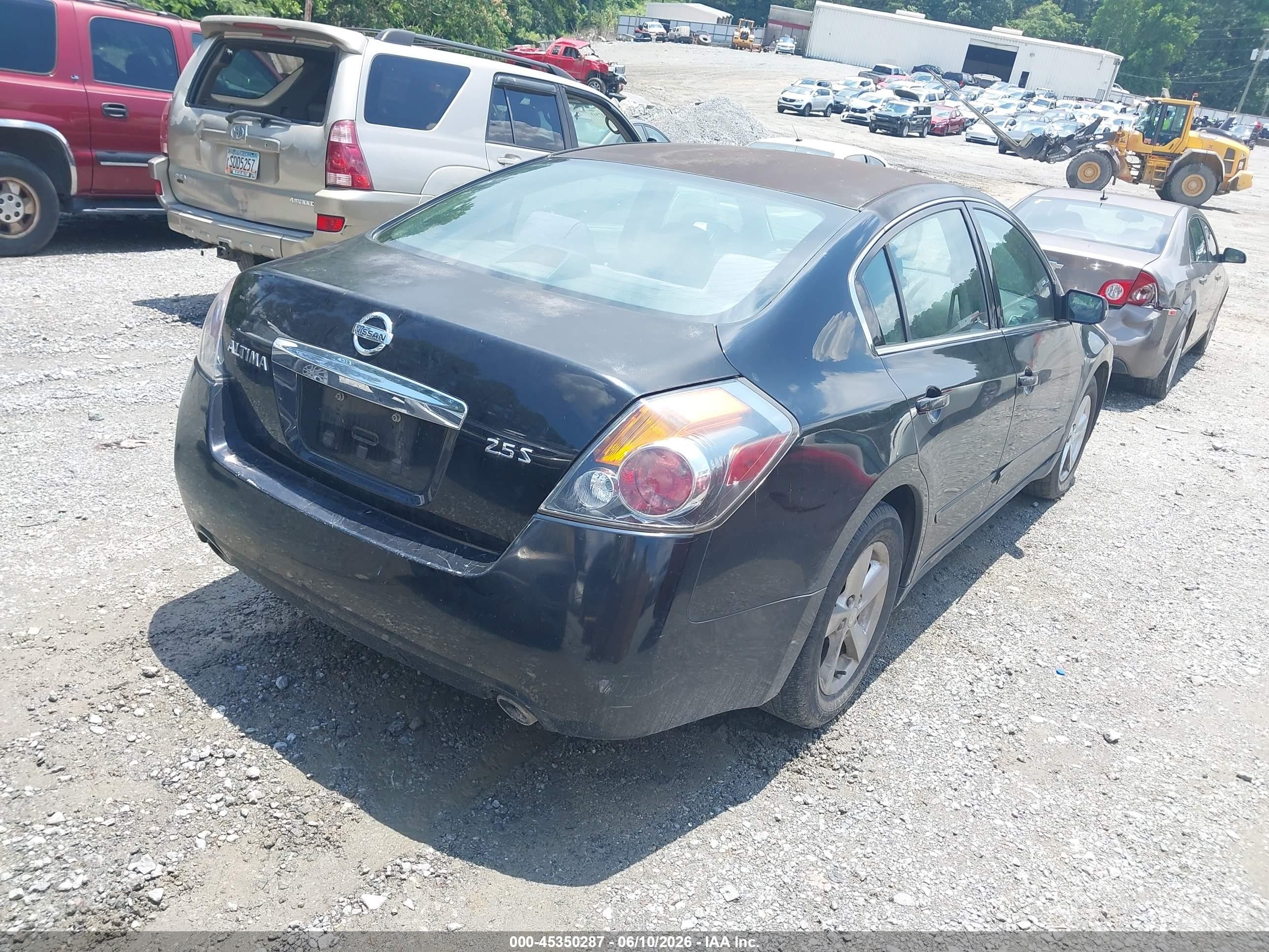 2012 Nissan Altima 2.5 S Black vin: 1N4AL2AP8CC182591