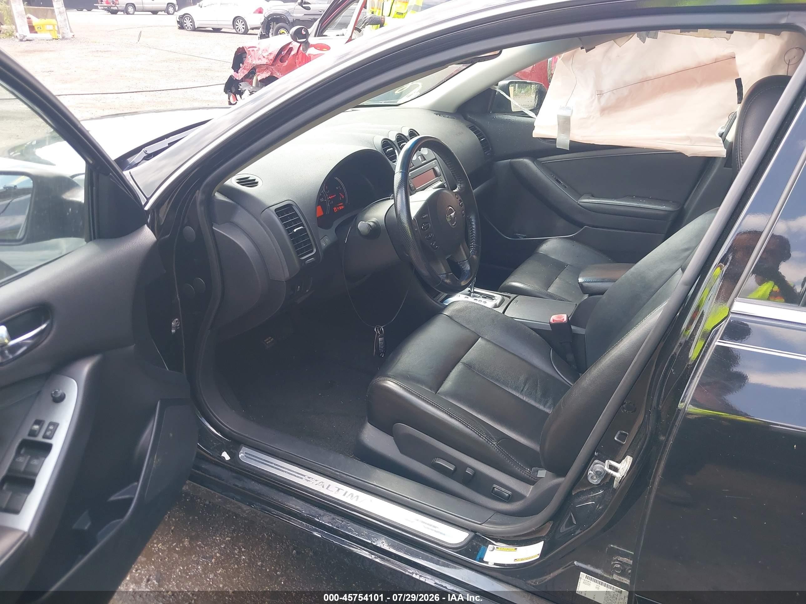 2012 Nissan Altima 2.5 S Black vin: 1N4AL2AP8CC185720