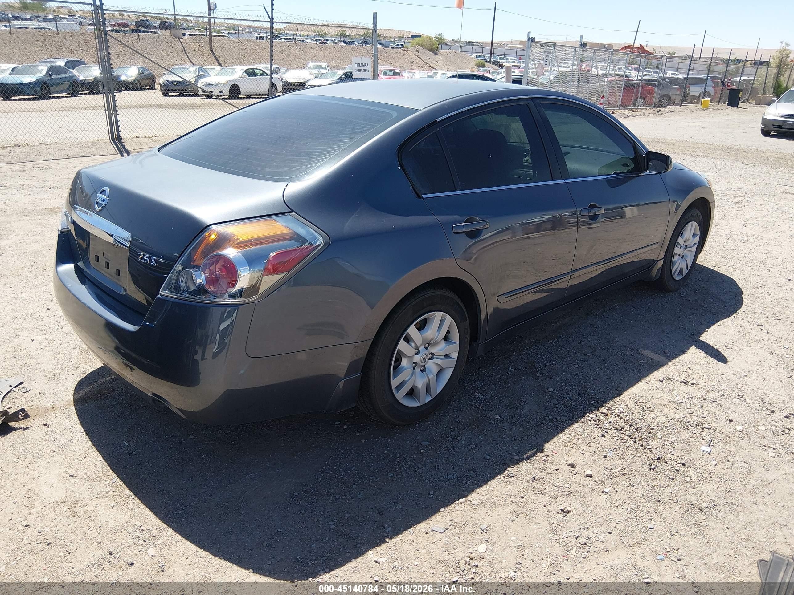 2012 Nissan Altima 2.5 S Gray vin: 1N4AL2AP8CC195311