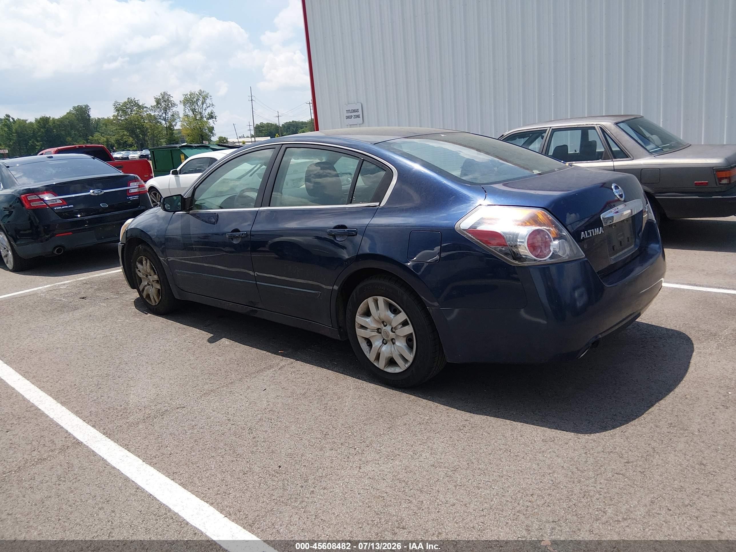 2012 Nissan Altima 2.5 S Blue vin: 1N4AL2AP8CC202970