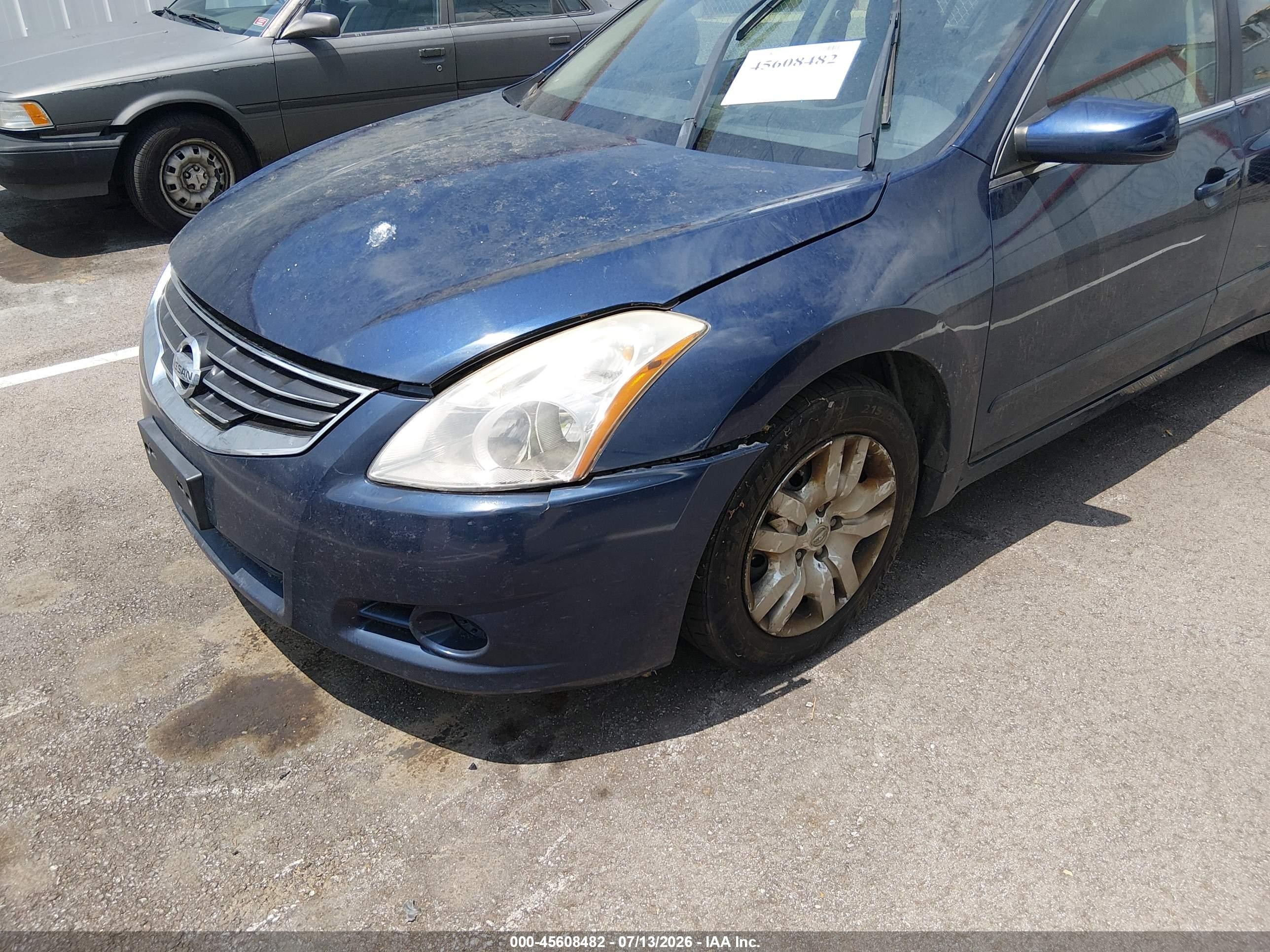 2012 Nissan Altima 2.5 S Blue vin: 1N4AL2AP8CC202970