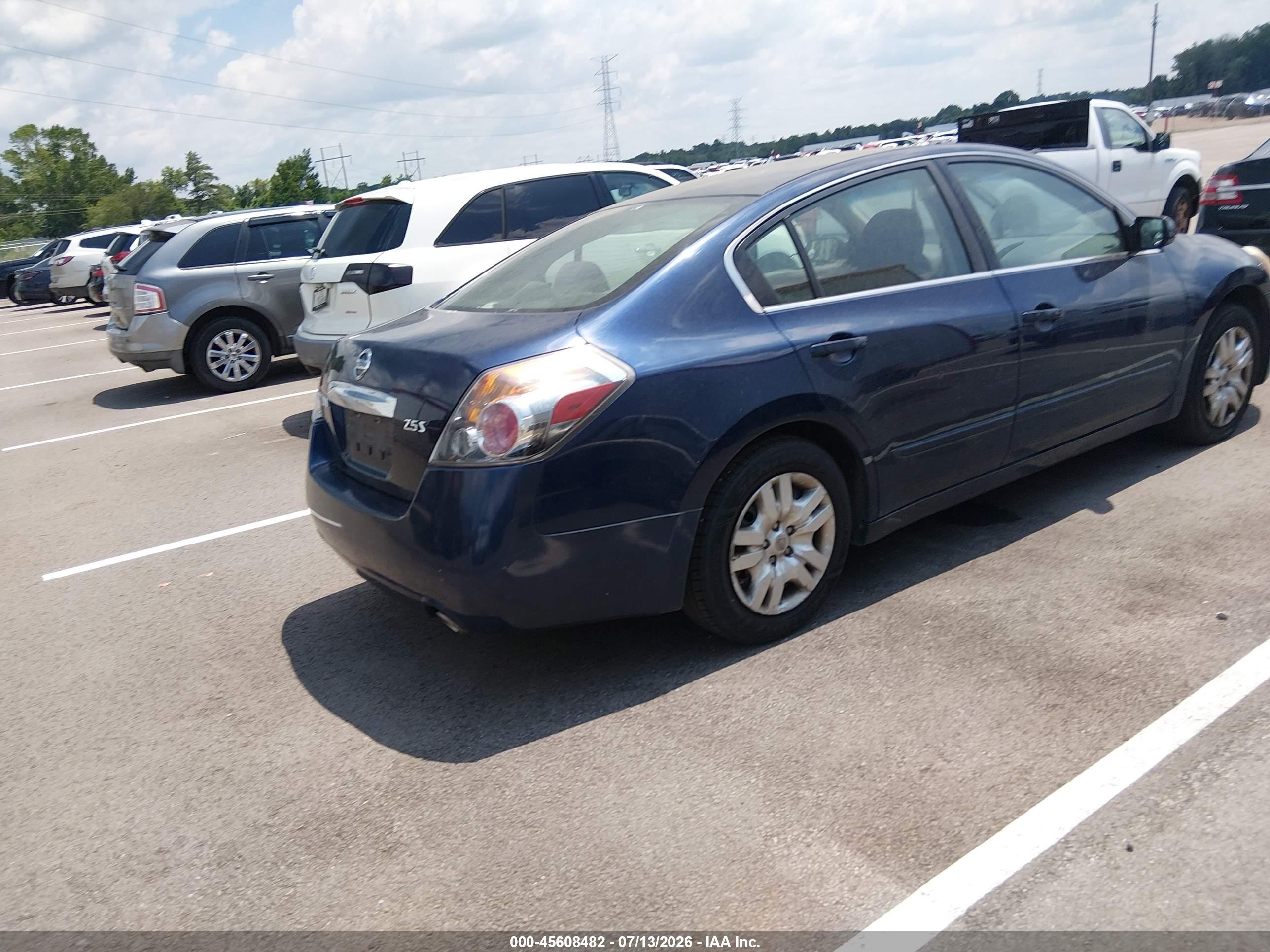 2012 Nissan Altima 2.5 S Blue vin: 1N4AL2AP8CC202970