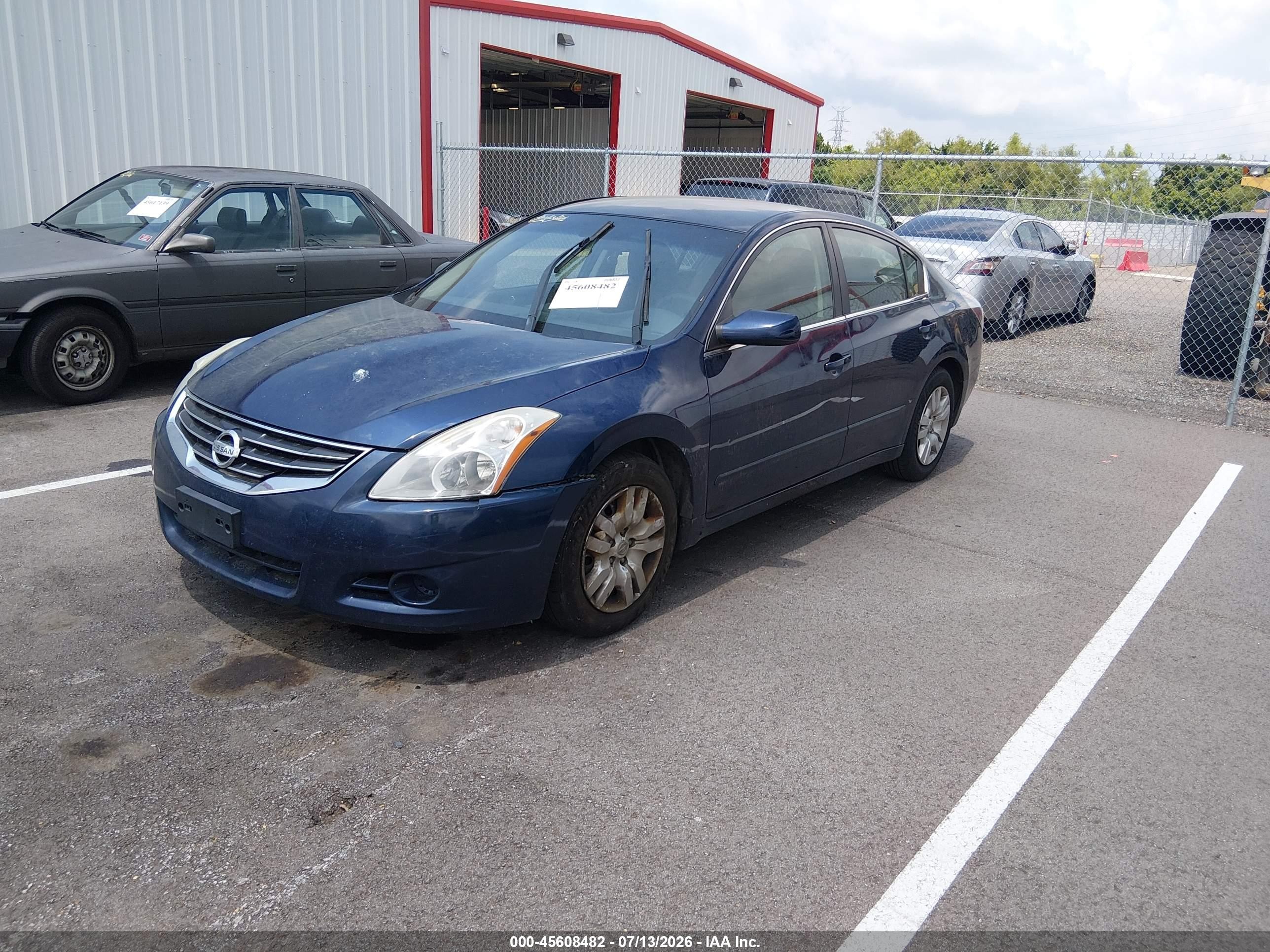 2012 Nissan Altima 2.5 S Blue vin: 1N4AL2AP8CC202970