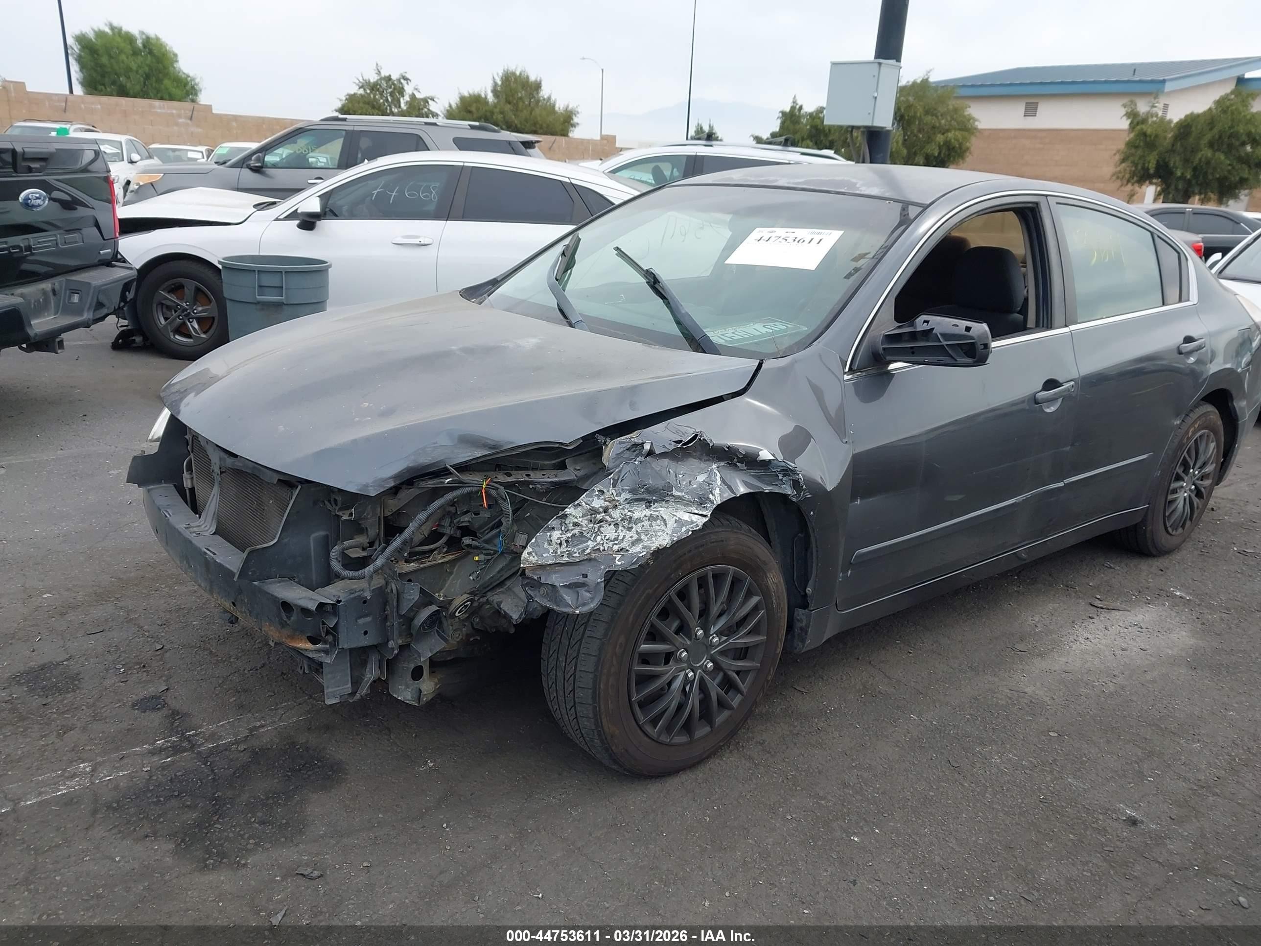 2012 Nissan Altima 2.5 S Серый vin: 1N4AL2AP8CC207621