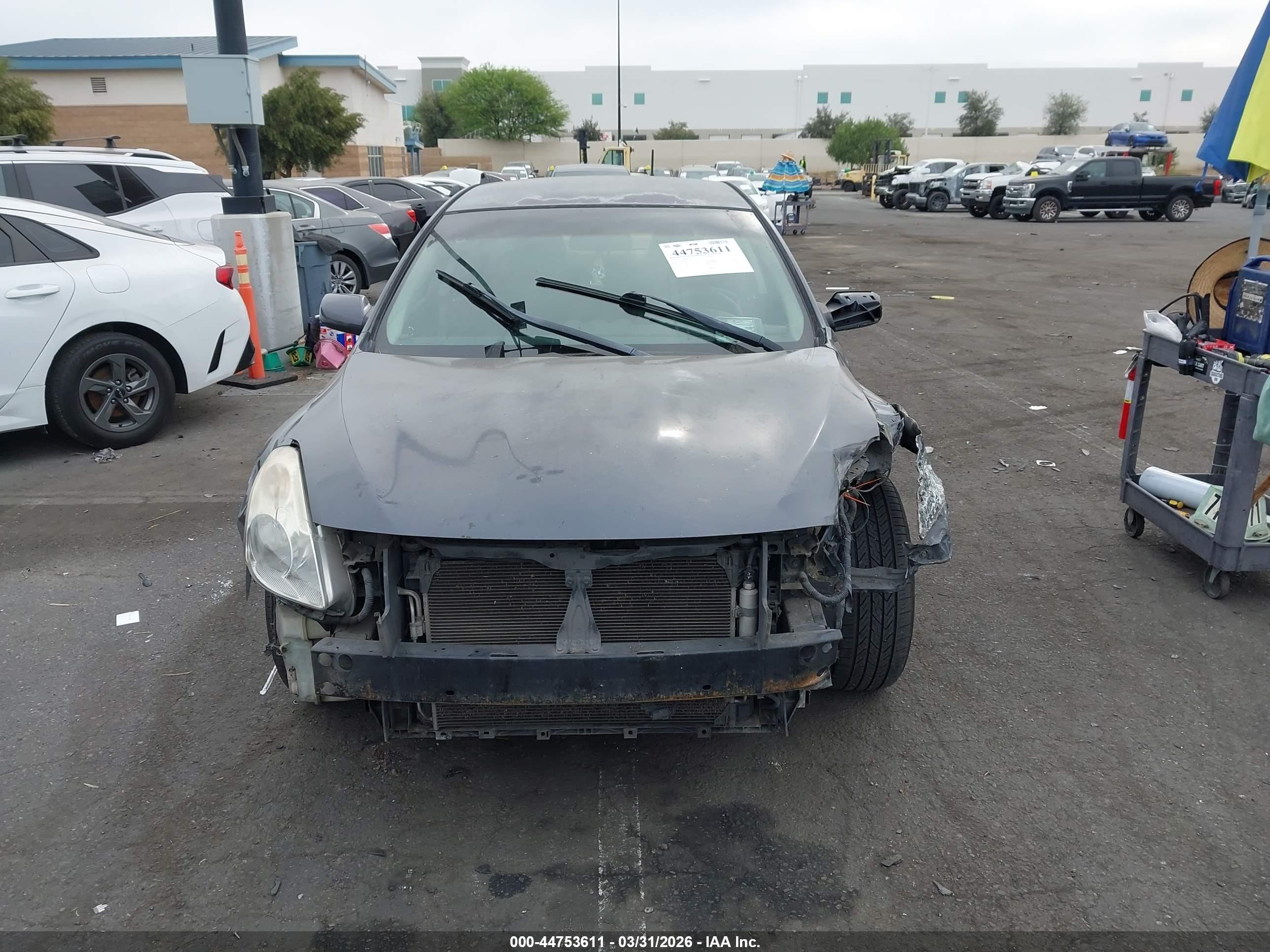 2012 Nissan Altima 2.5 S Серый vin: 1N4AL2AP8CC207621