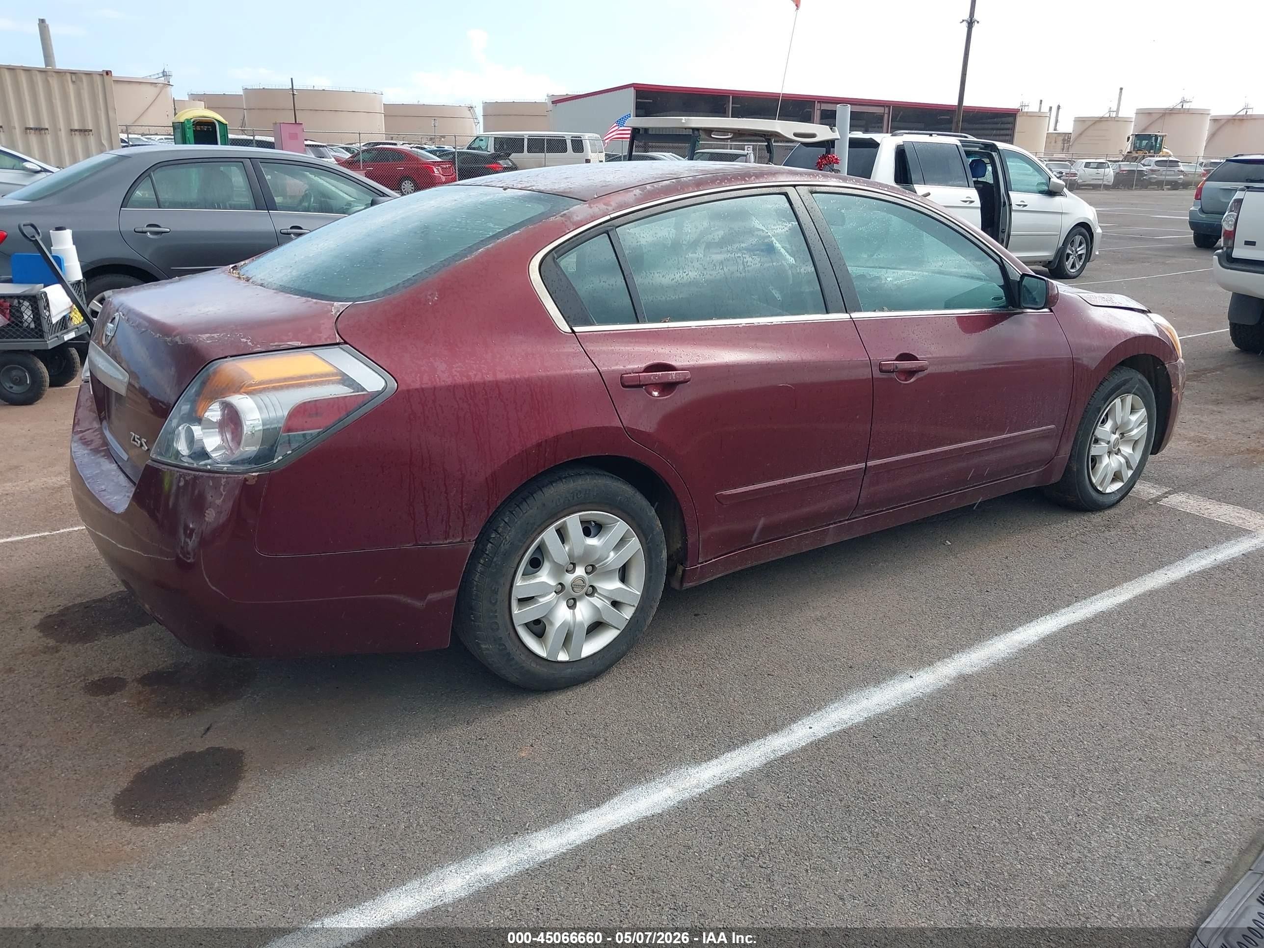 2012 Nissan Altima 2.5 S Maroon vin: 1N4AL2AP8CC208011