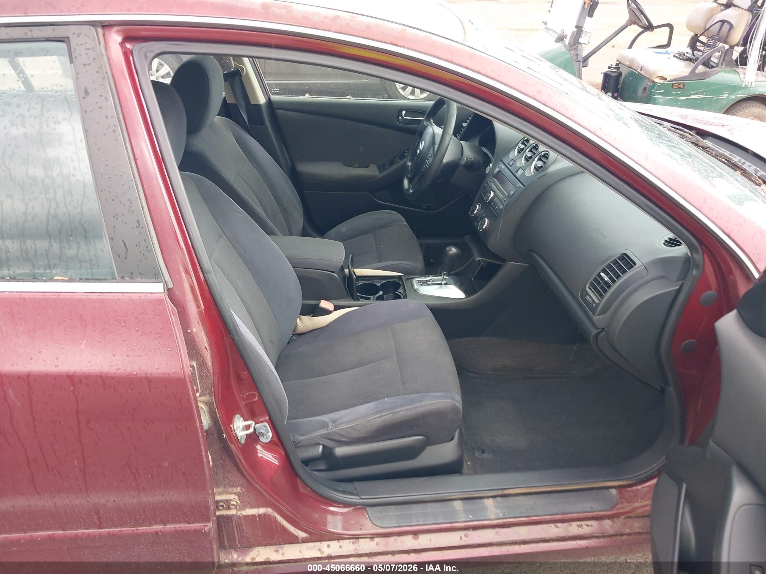 2012 Nissan Altima 2.5 S Maroon vin: 1N4AL2AP8CC208011