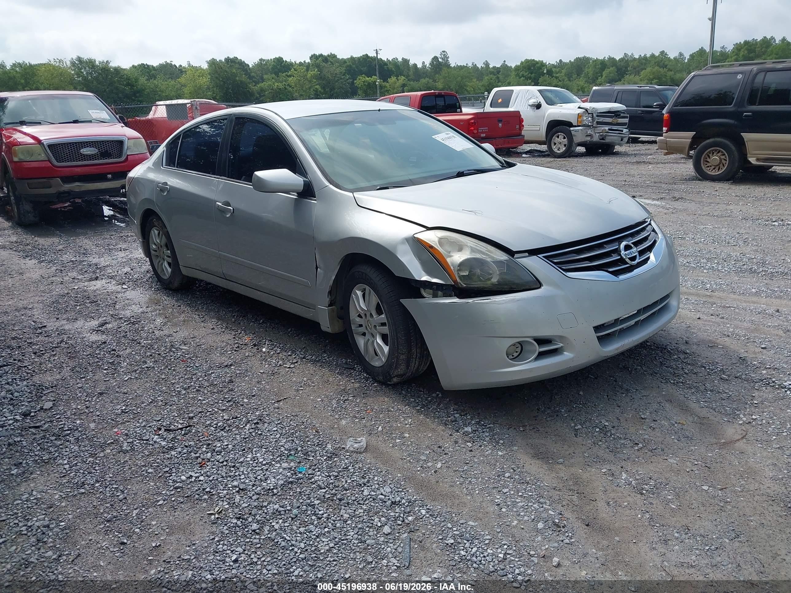 2012 Nissan Altima 2.5 S White vin: 1N4AL2AP8CC211698
