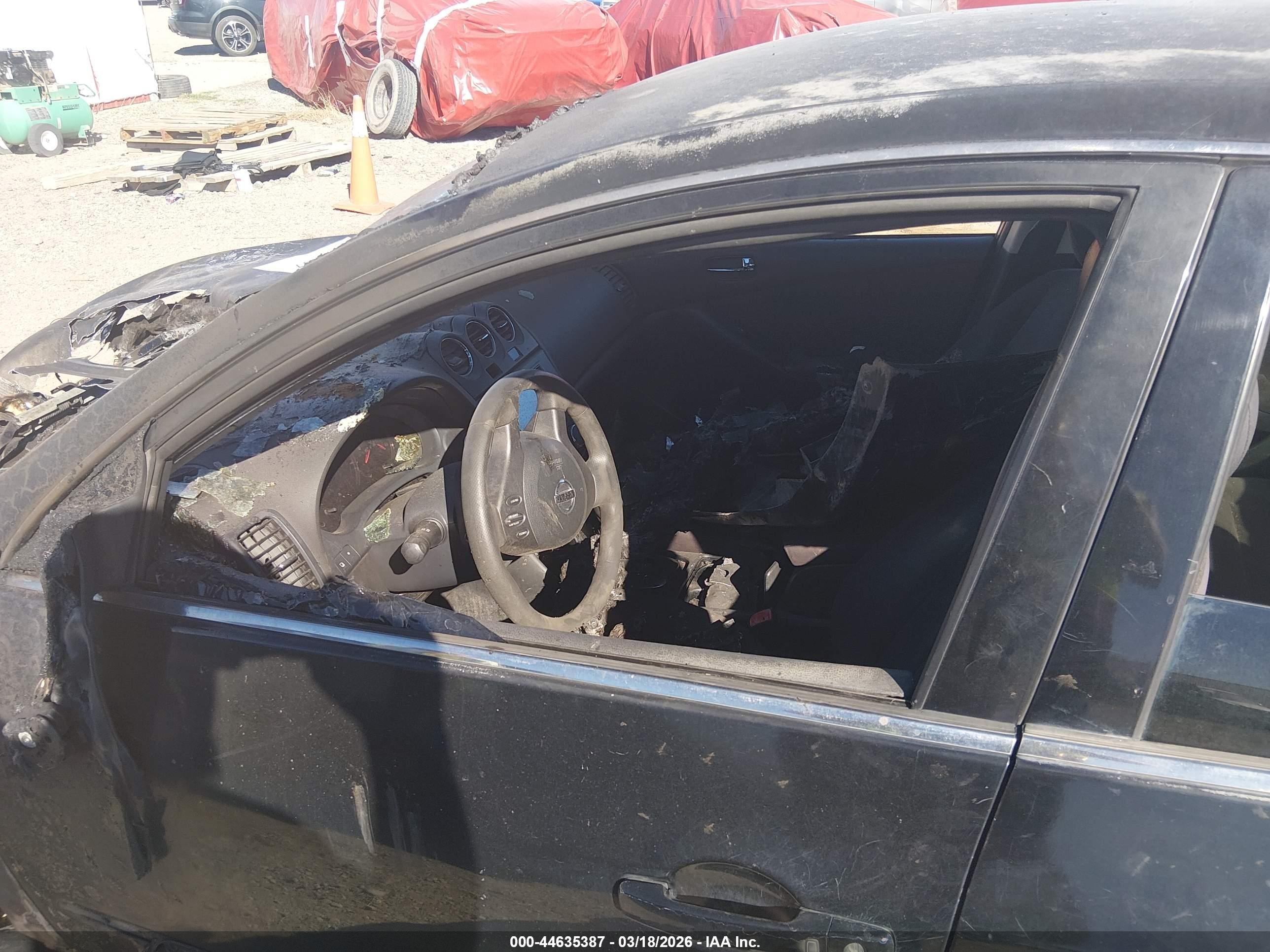2012 Nissan Altima 2.5 S Black vin: 1N4AL2AP8CC212320