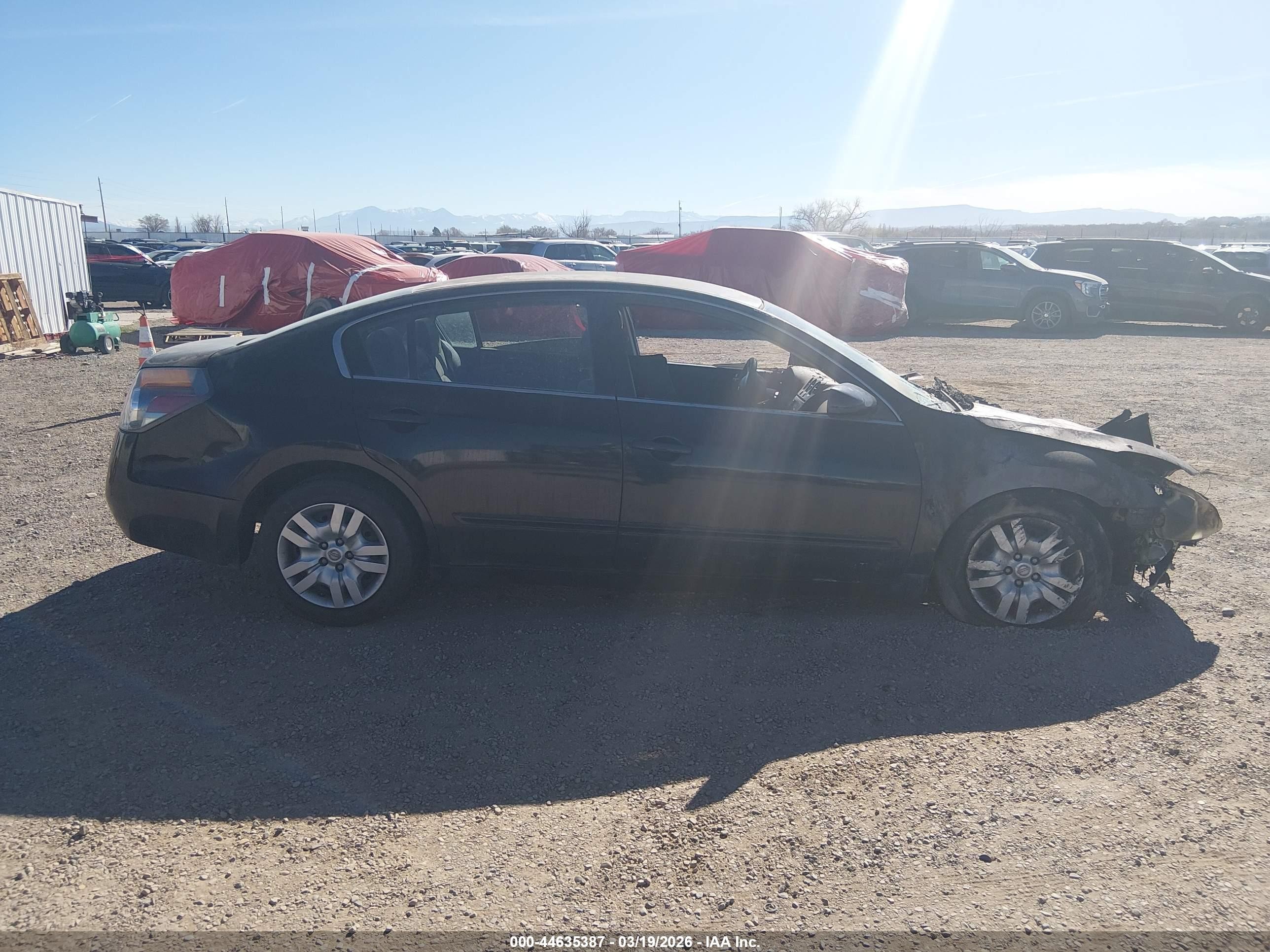 2012 Nissan Altima 2.5 S Black vin: 1N4AL2AP8CC212320