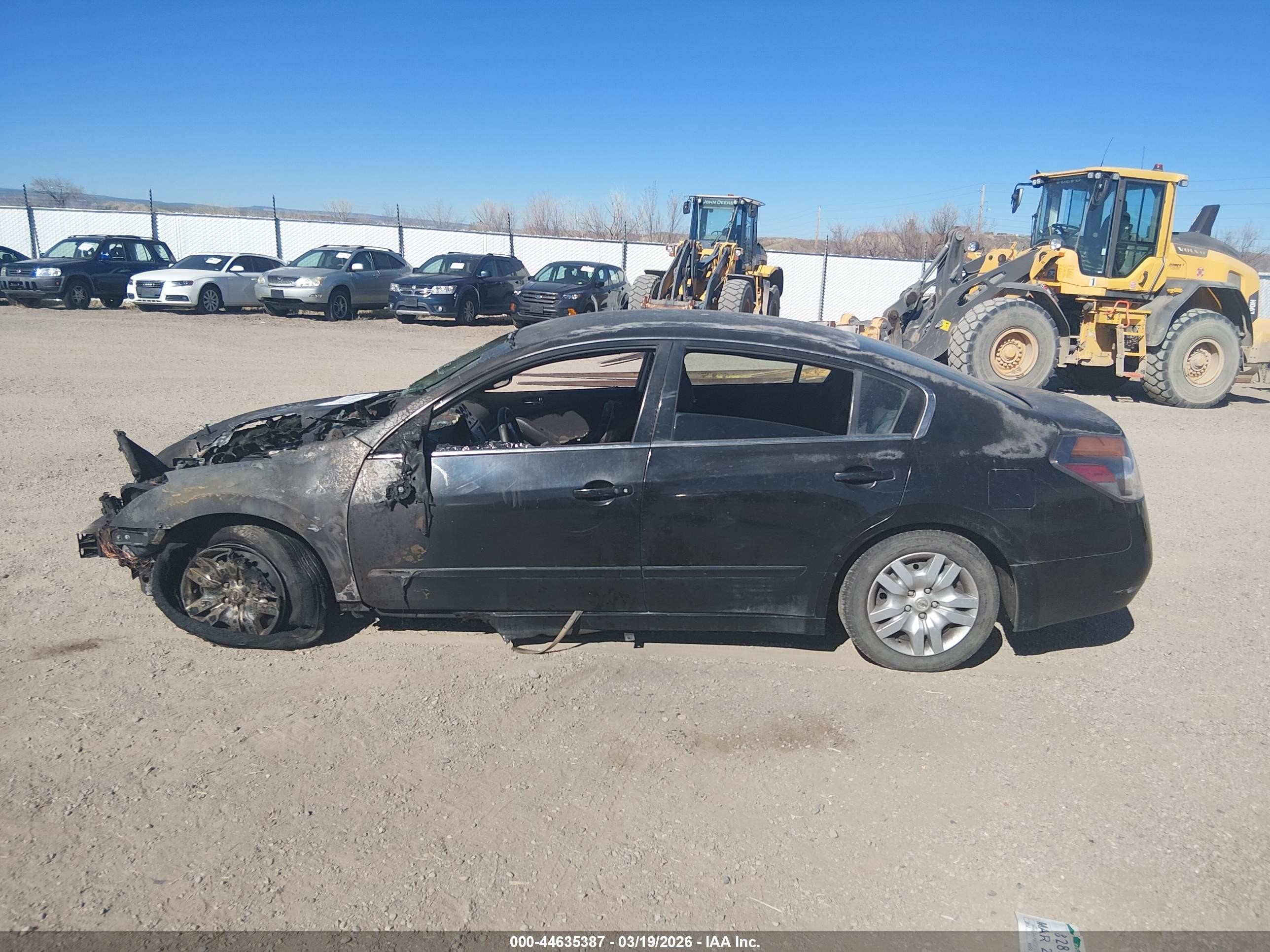 2012 Nissan Altima 2.5 S Black vin: 1N4AL2AP8CC212320