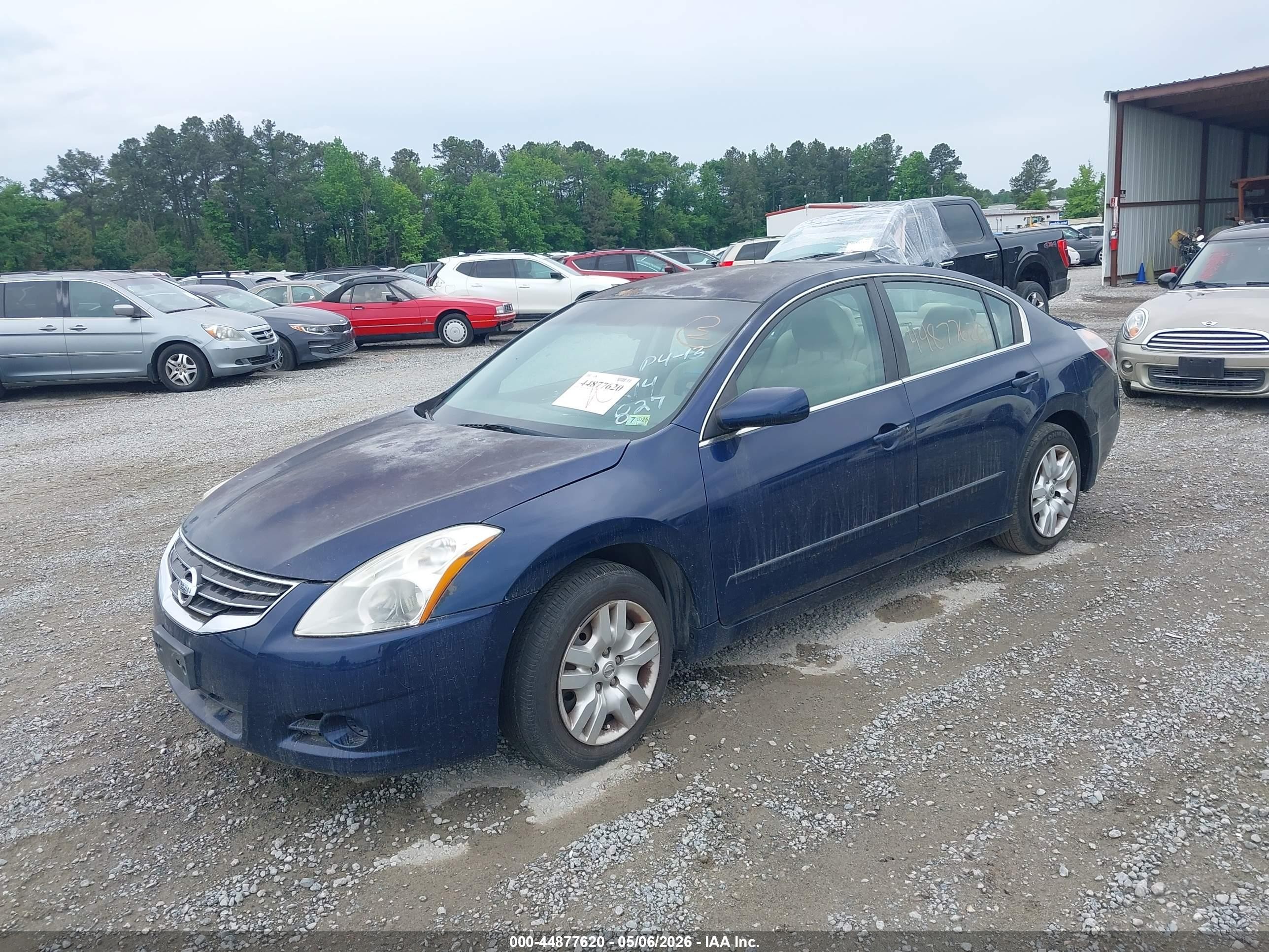 2012 Nissan Altima 2.5 S Blue vin: 1N4AL2AP8CC214827