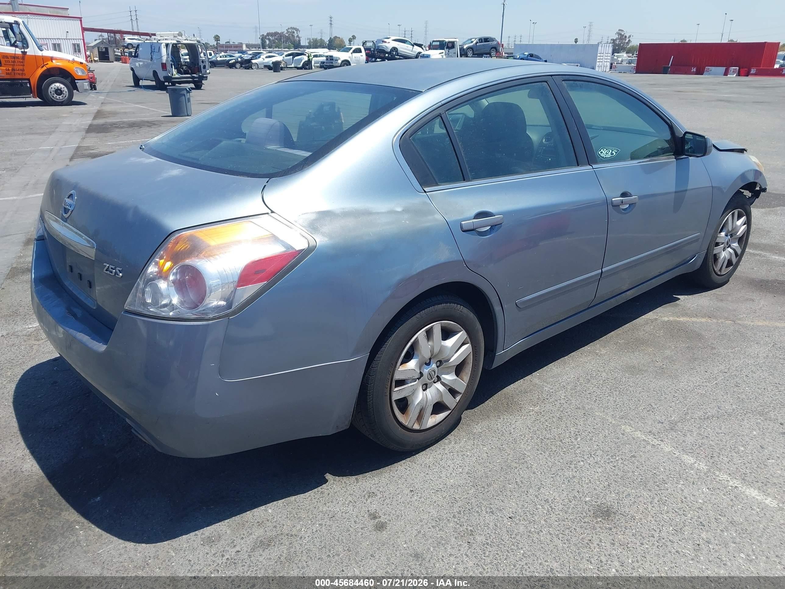 2012 Nissan Altima 2.5 S Синий vin: 1N4AL2AP8CC223365