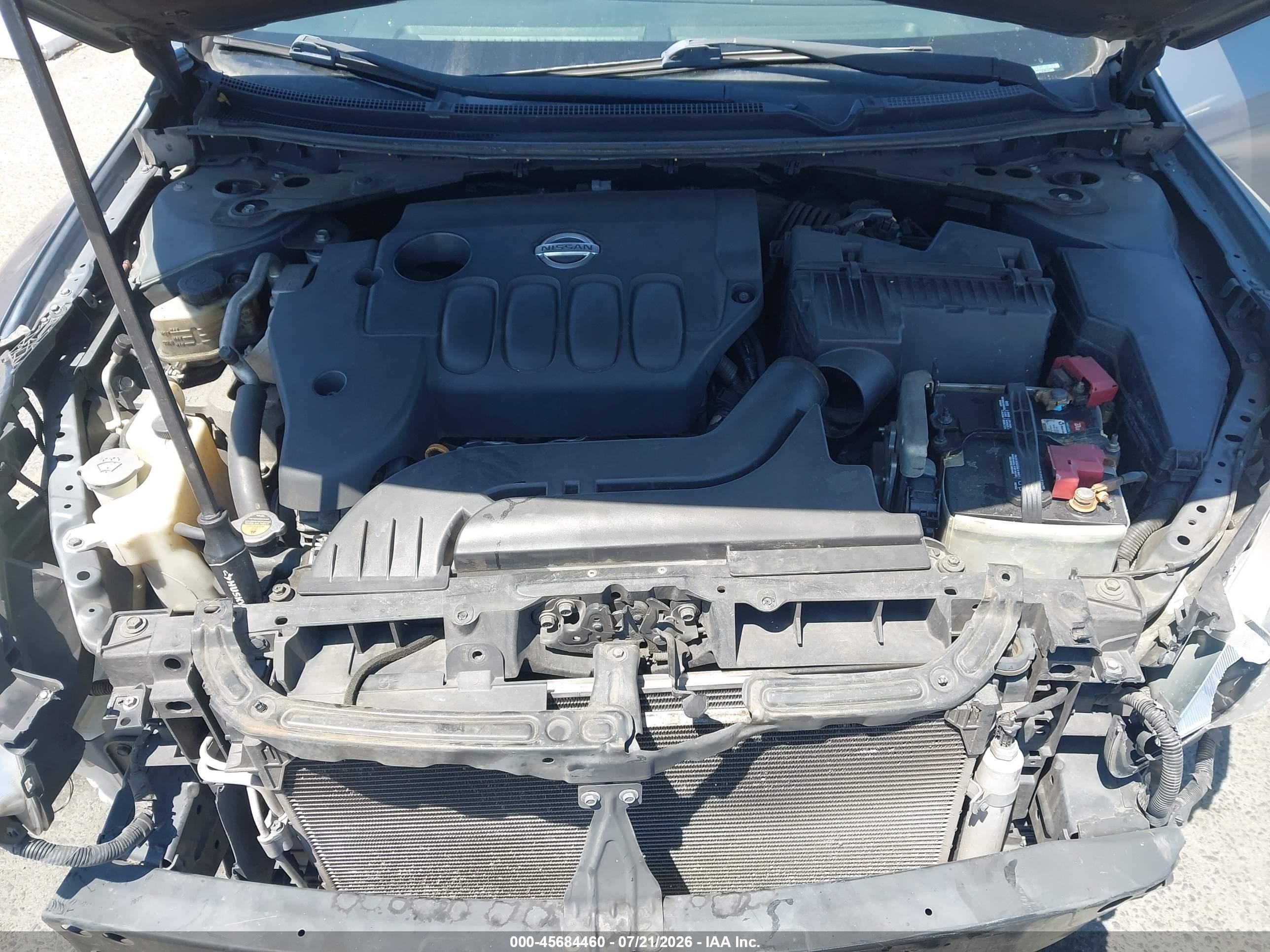 2012 Nissan Altima 2.5 S Синий vin: 1N4AL2AP8CC223365