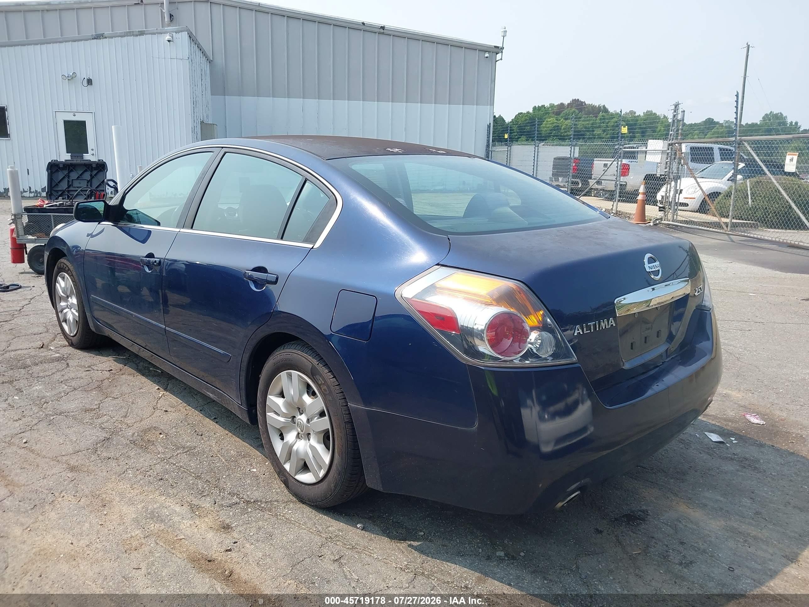2012 Nissan Altima 2.5 S Blue vin: 1N4AL2AP8CC227979