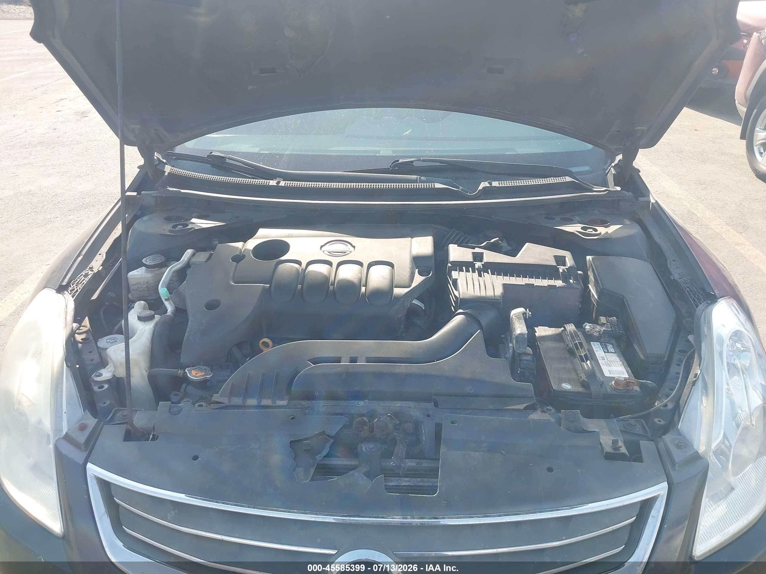 2012 Nissan Altima 2.5 S Серый vin: 1N4AL2AP8CC252722