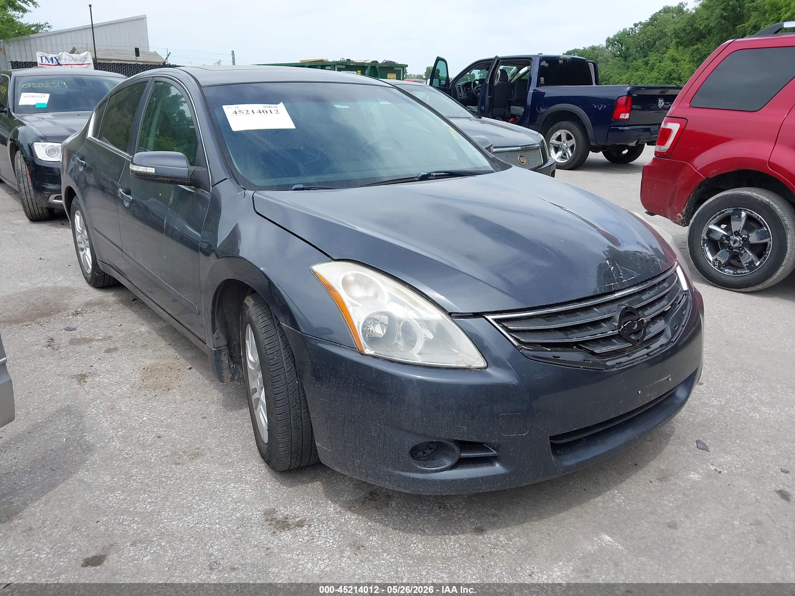 2012 Nissan Altima 2.5 S Gray vin: 1N4AL2AP8CC253661