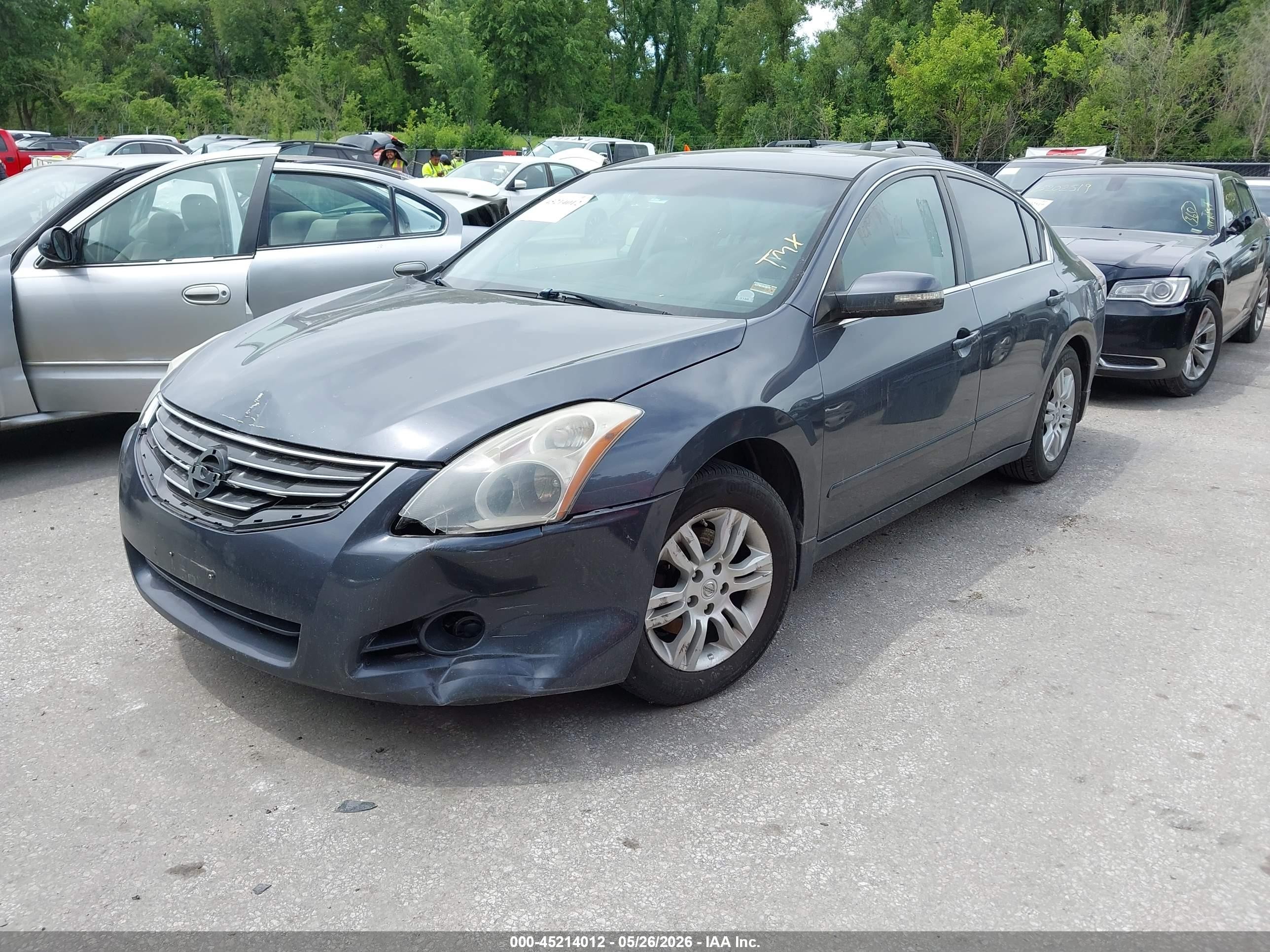 2012 Nissan Altima 2.5 S Gray vin: 1N4AL2AP8CC253661
