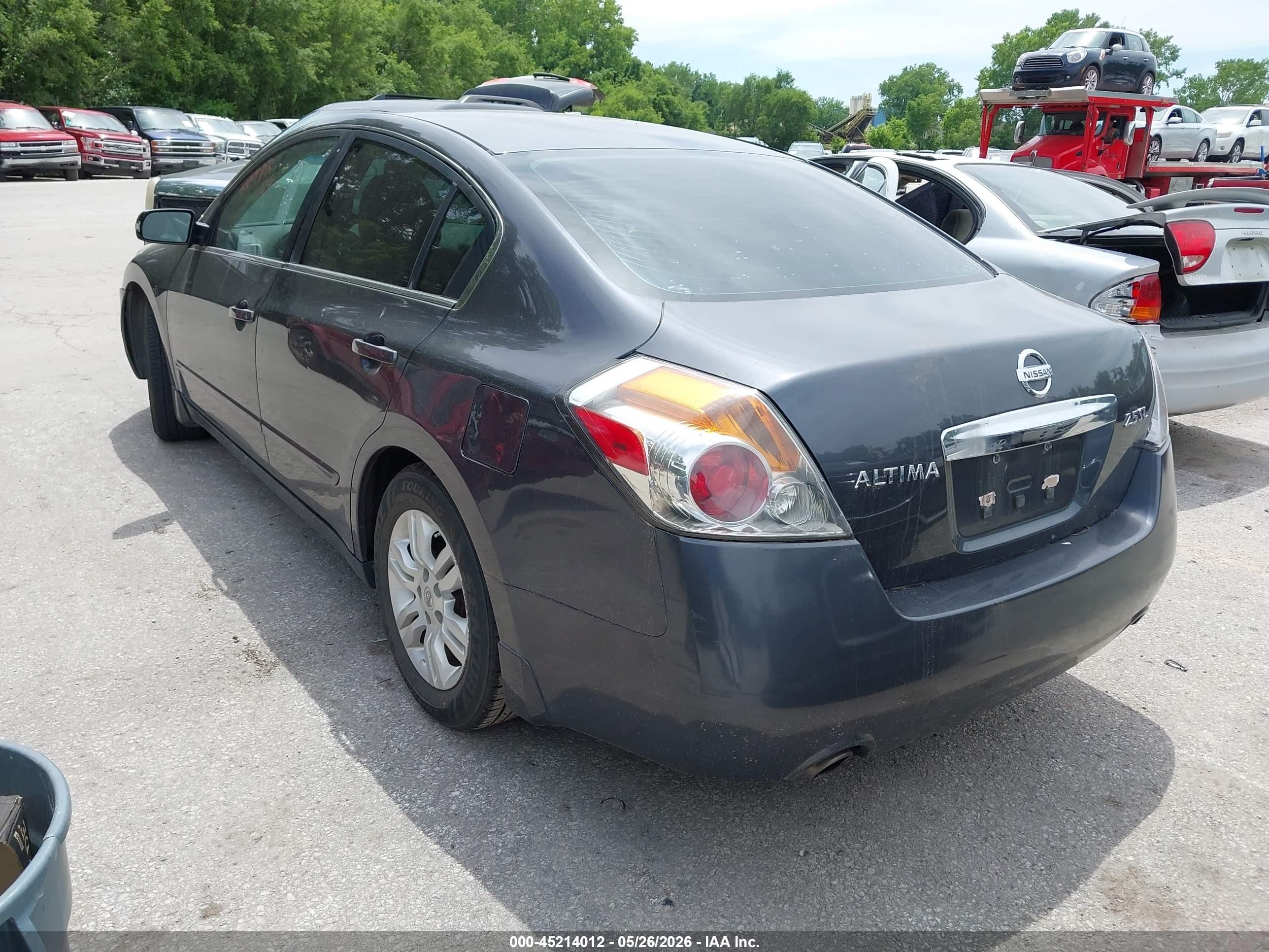 2012 Nissan Altima 2.5 S Gray vin: 1N4AL2AP8CC253661