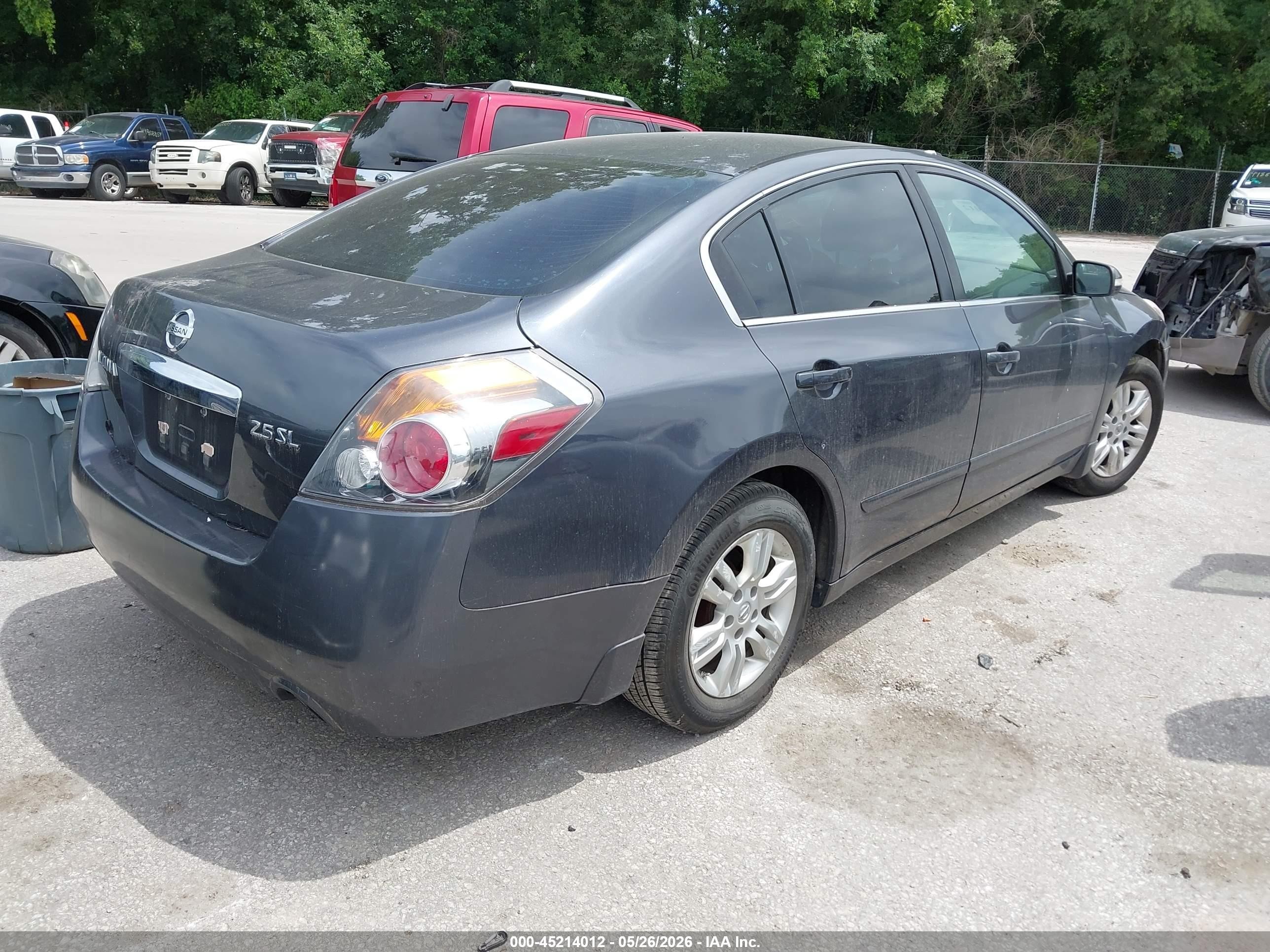 2012 Nissan Altima 2.5 S Gray vin: 1N4AL2AP8CC253661