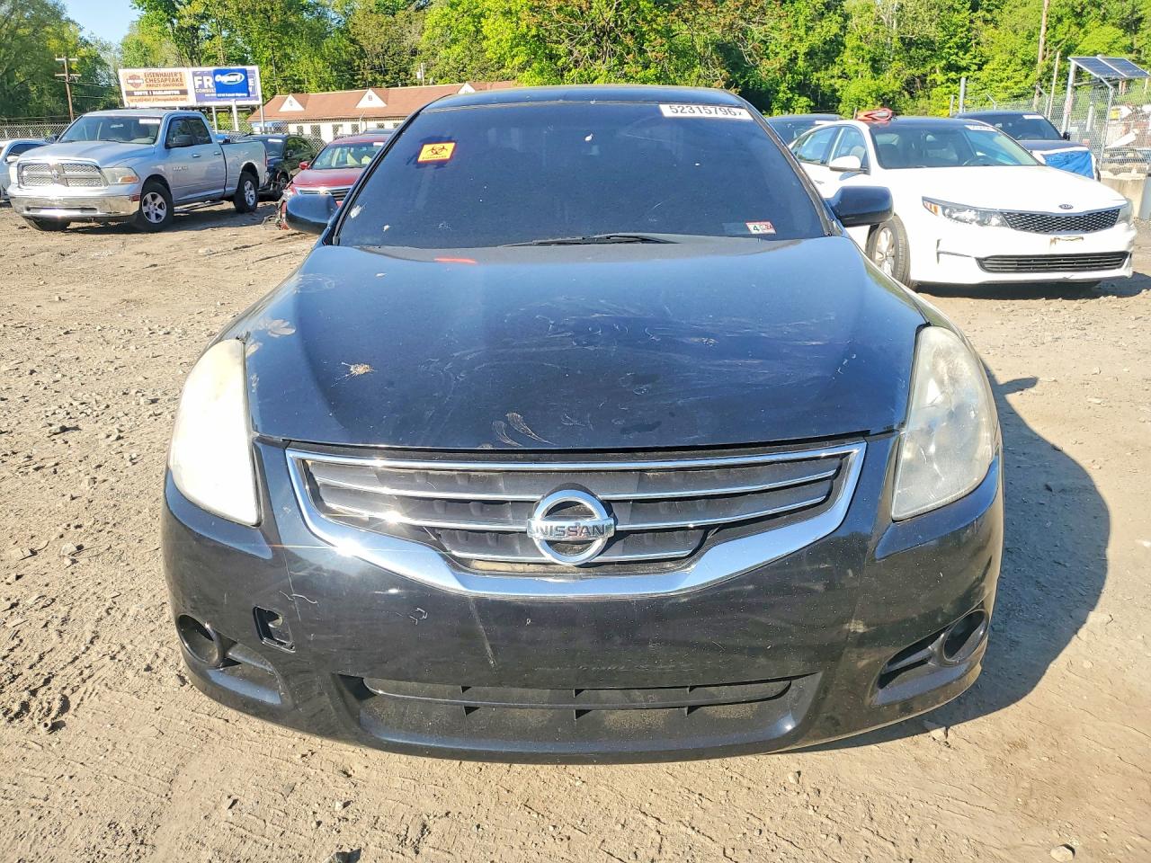 2012 Nissan Altima 2.5 Черный vin: 1N4AL2AP8CC256527