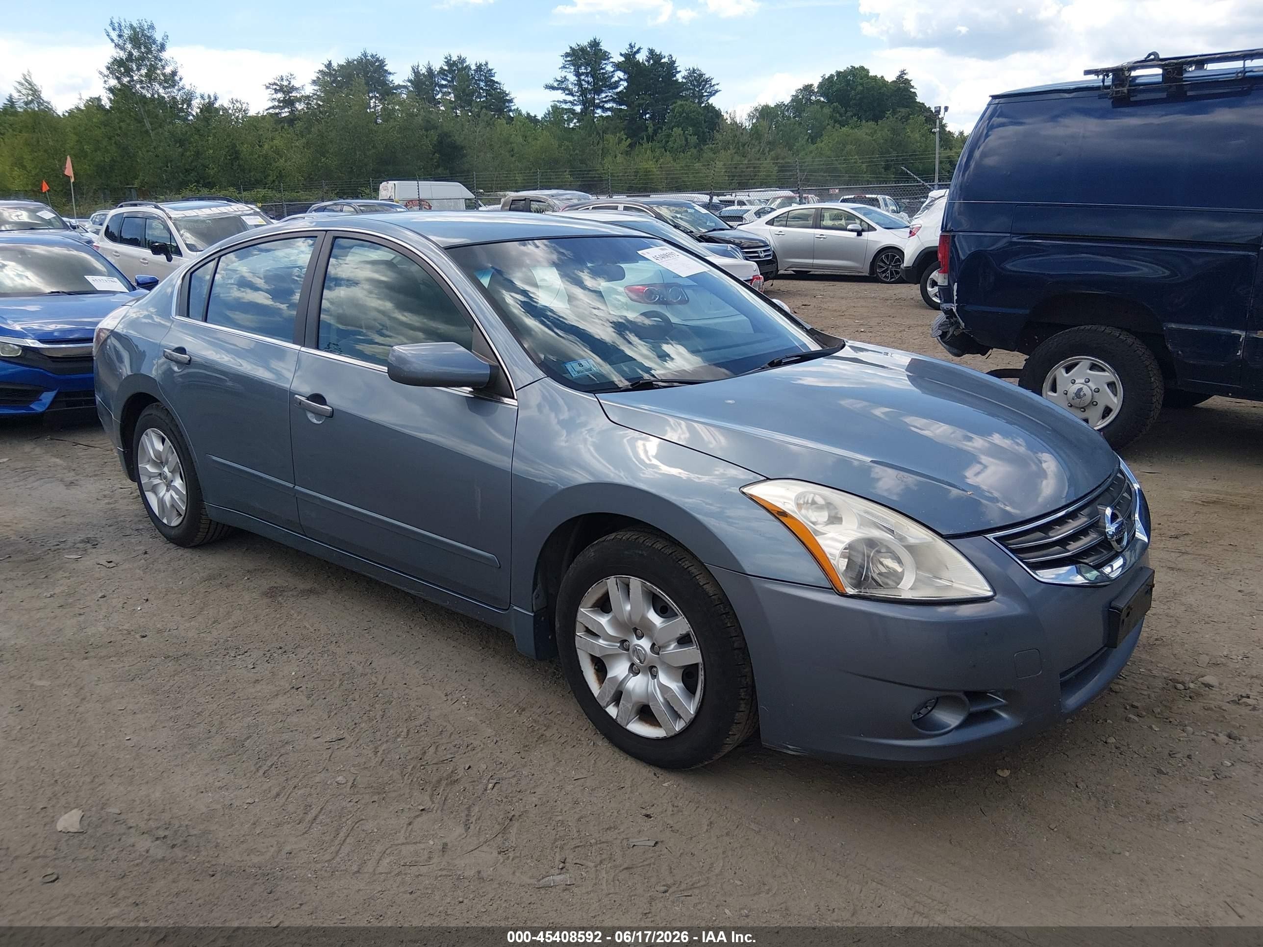 2012 Nissan Altima 2.5 S Синий vin: 1N4AL2AP8CN407242