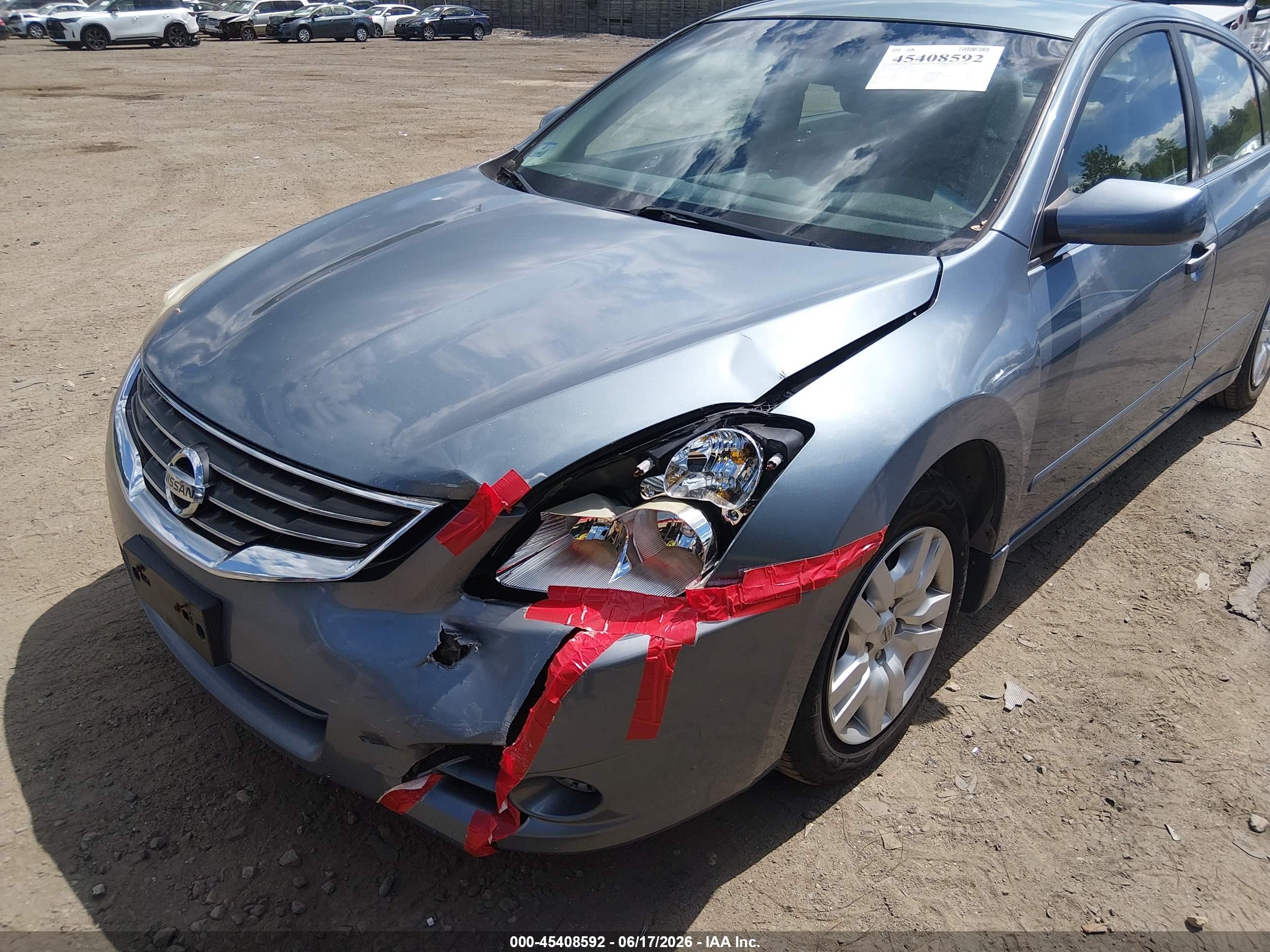 2012 Nissan Altima 2.5 S Blue vin: 1N4AL2AP8CN407242