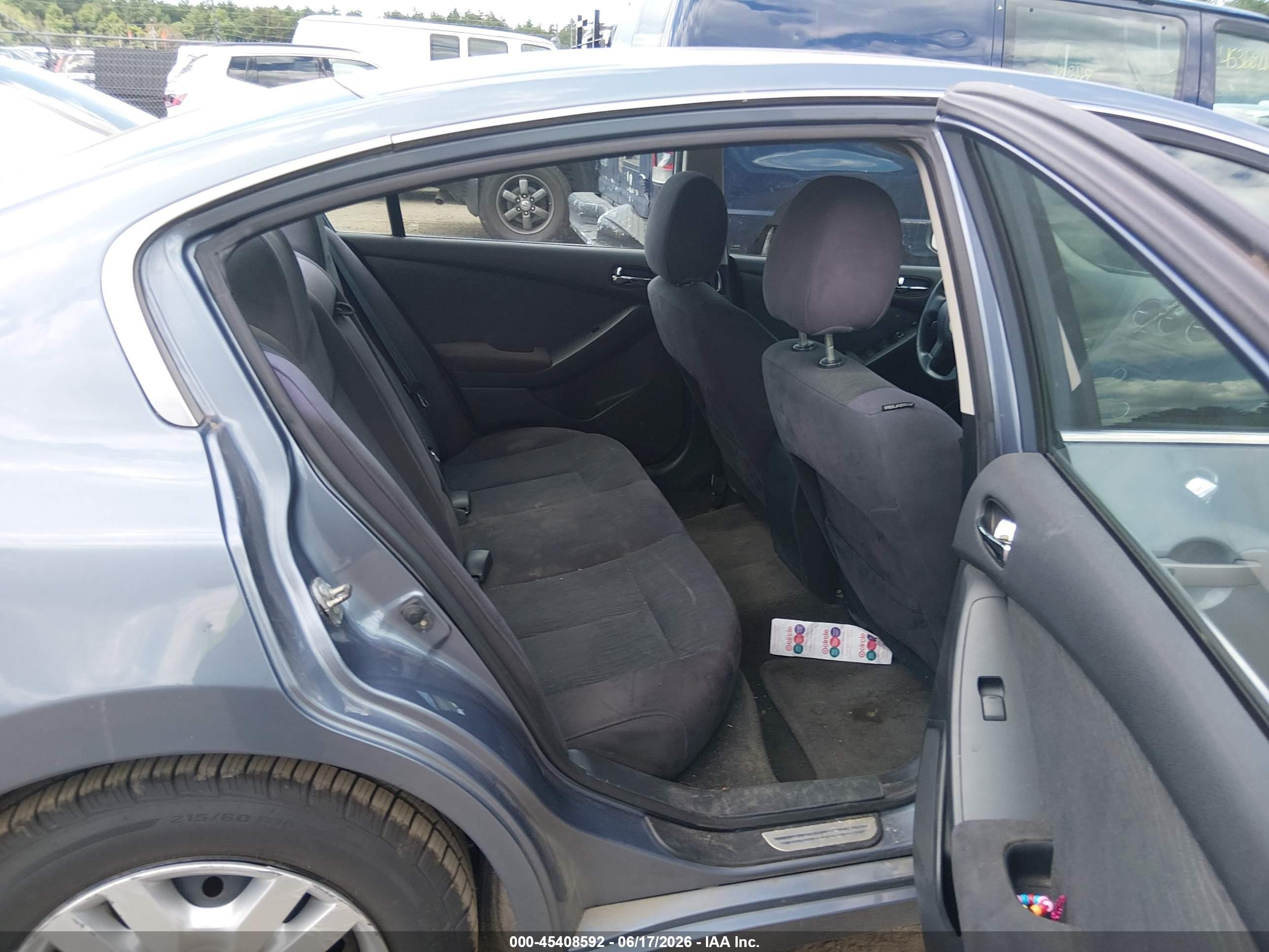 2012 Nissan Altima 2.5 S Blue vin: 1N4AL2AP8CN407242