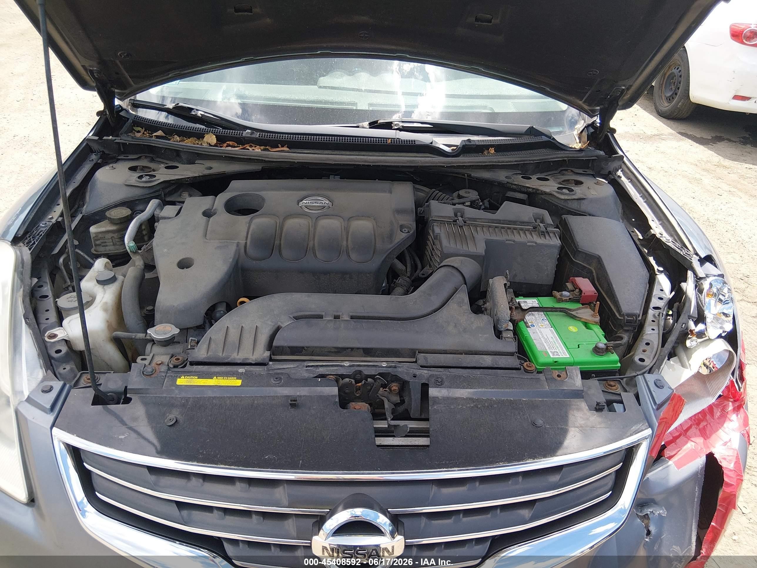 2012 Nissan Altima 2.5 S Blue vin: 1N4AL2AP8CN407242