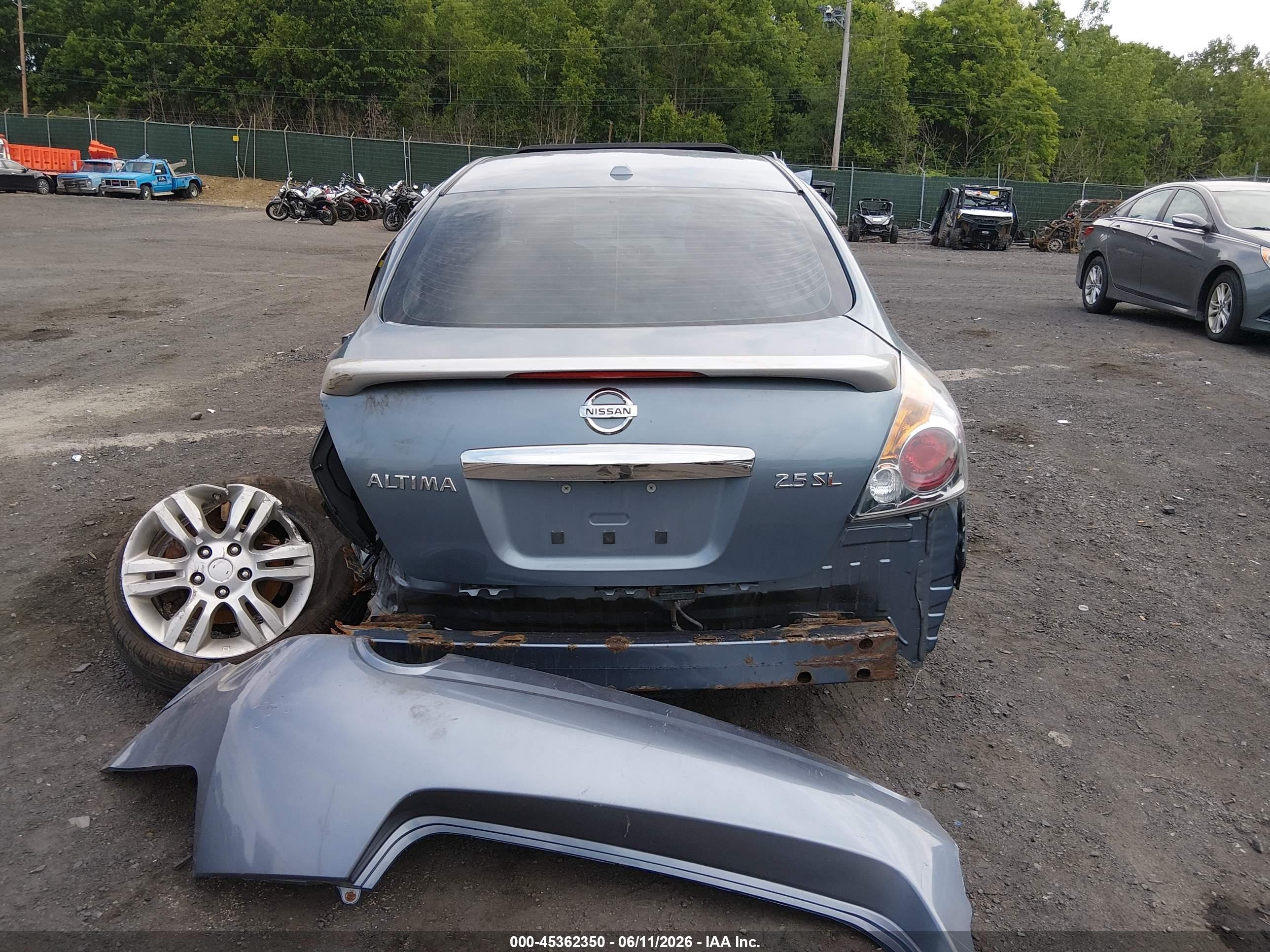 2012 Nissan Altima 2.5 S Light Blue vin: 1N4AL2AP8CN417737