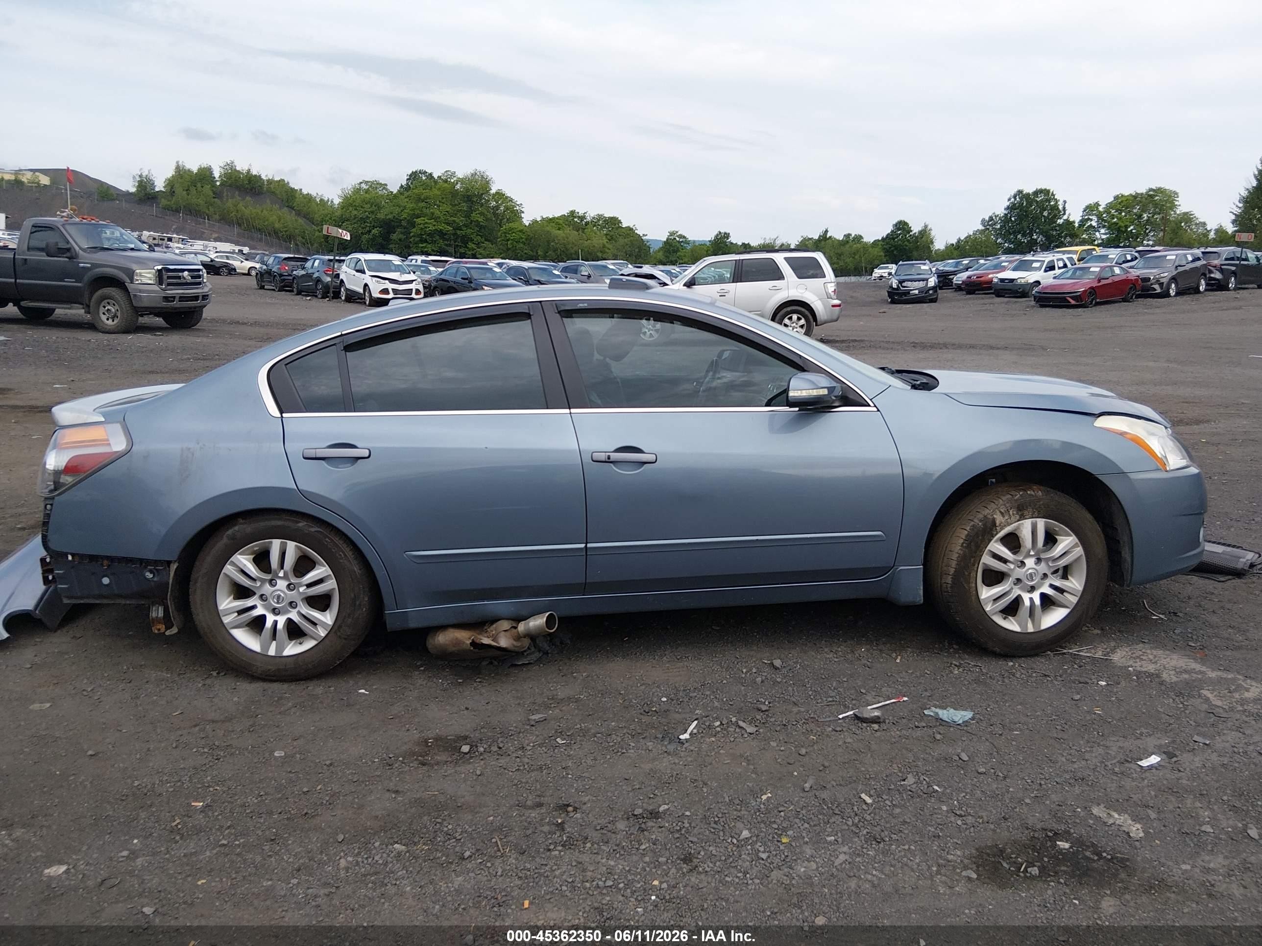 2012 Nissan Altima 2.5 S Light Blue vin: 1N4AL2AP8CN417737
