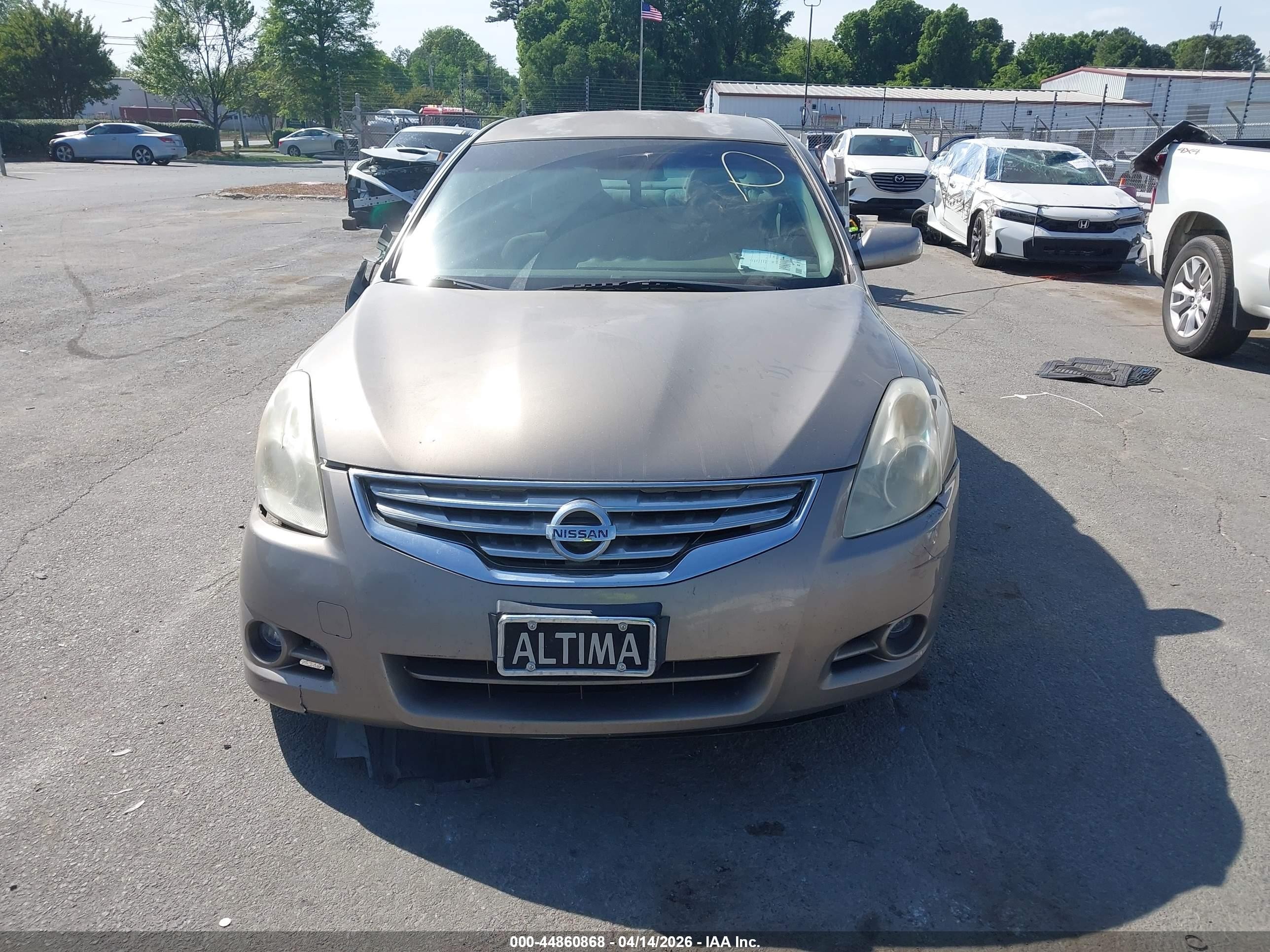 2012 Nissan Altima 2.5 S Champagne vin: 1N4AL2AP8CN429242