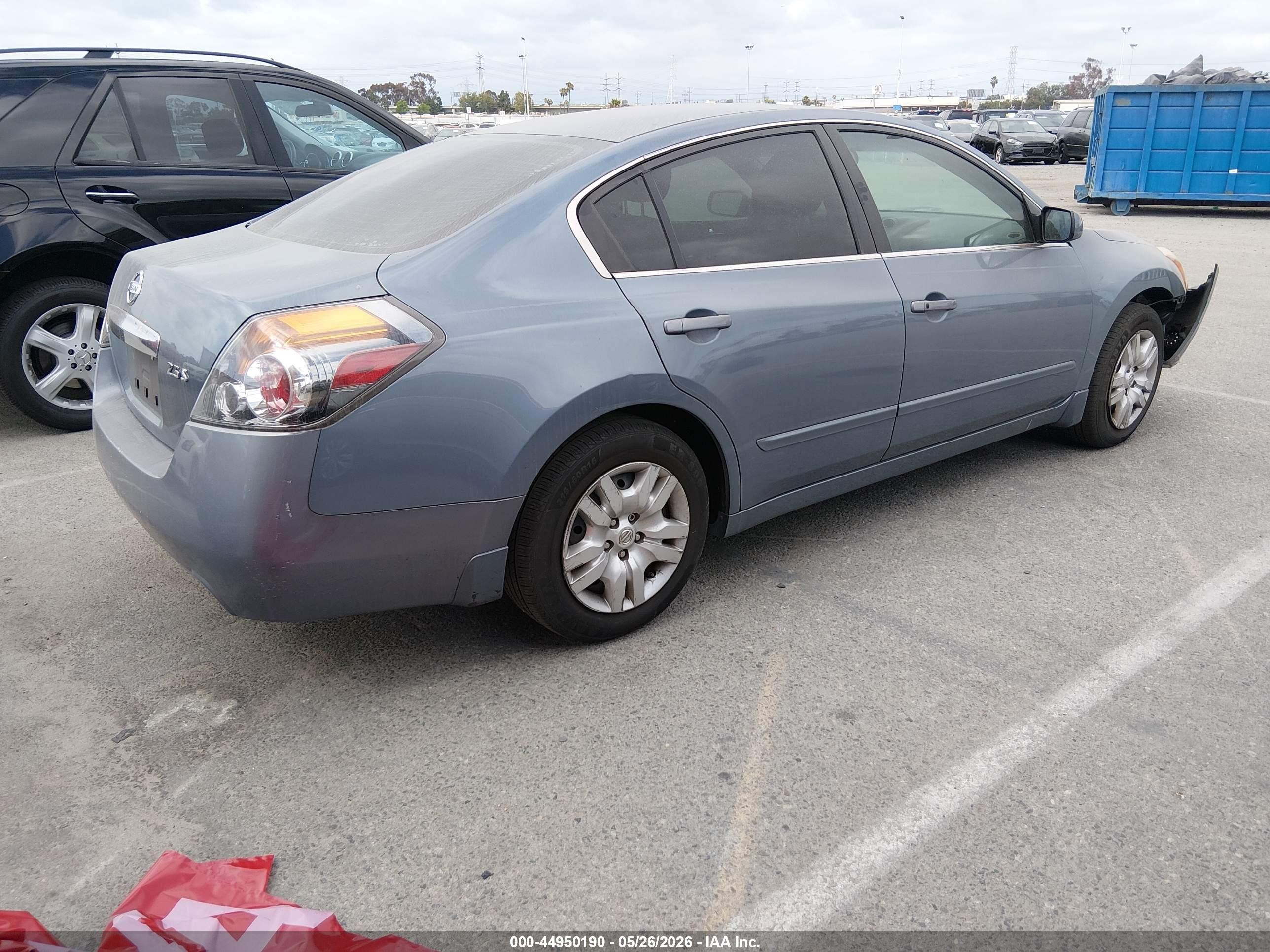 2012 Nissan Altima 2.5 S Light Blue vin: 1N4AL2AP8CN430780