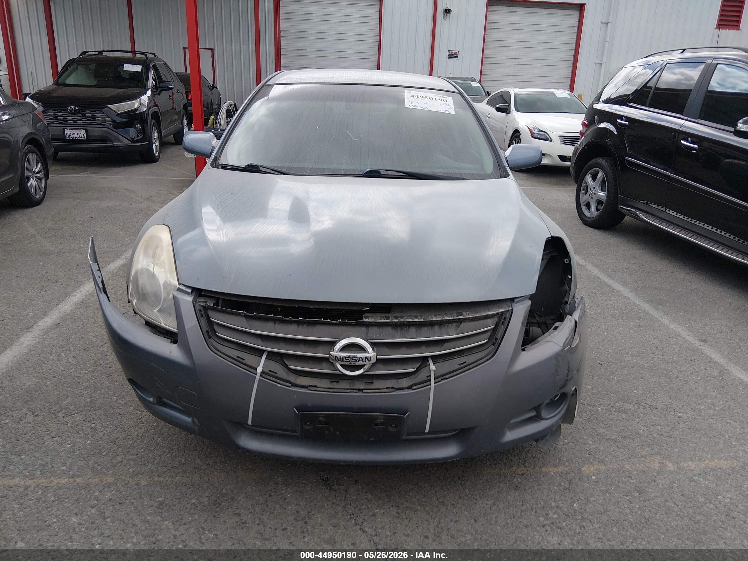 2012 Nissan Altima 2.5 S Light Blue vin: 1N4AL2AP8CN430780