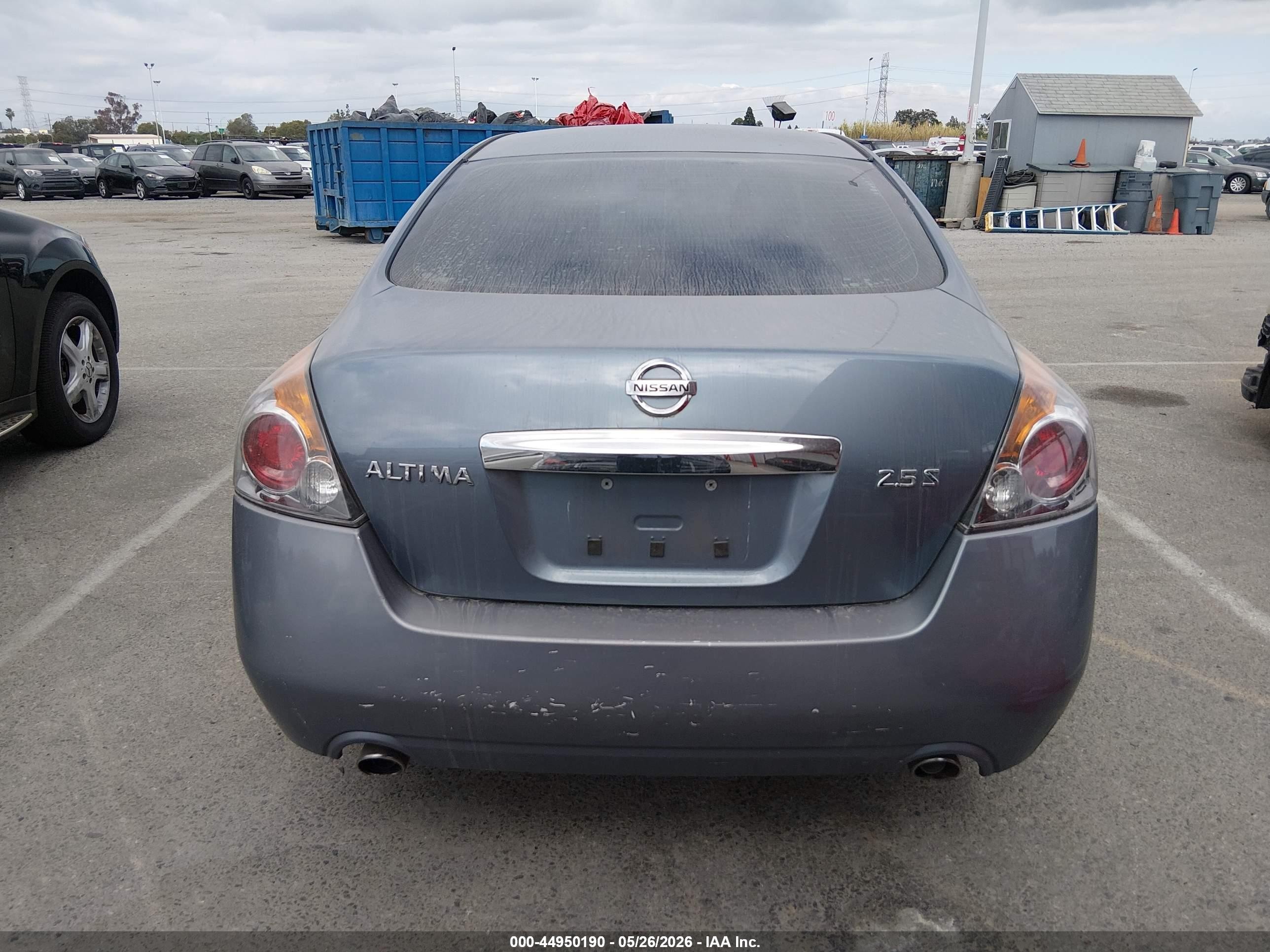 2012 Nissan Altima 2.5 S Light Blue vin: 1N4AL2AP8CN430780