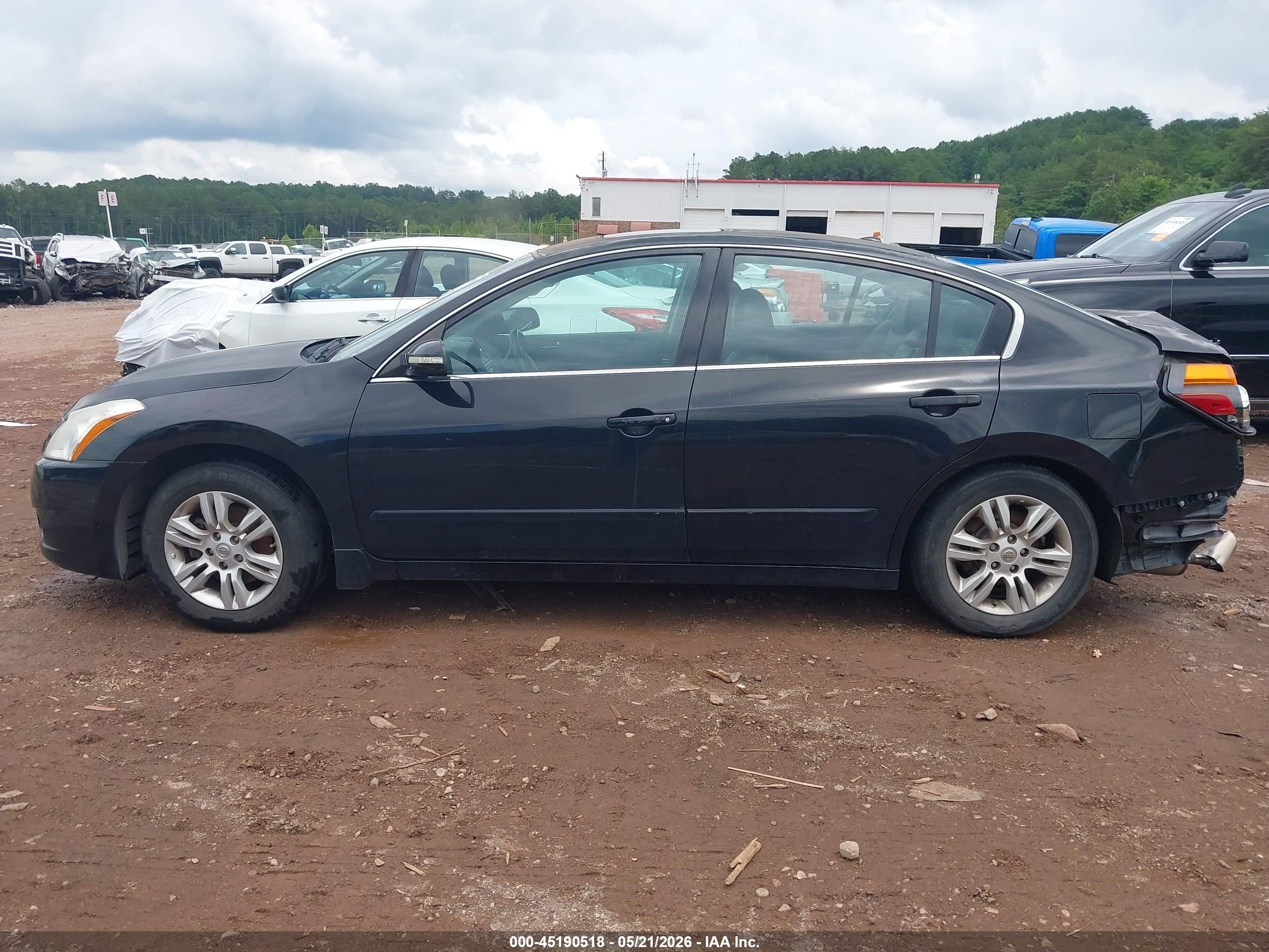 2012 Nissan Altima 2.5 S Black vin: 1N4AL2AP8CN433212