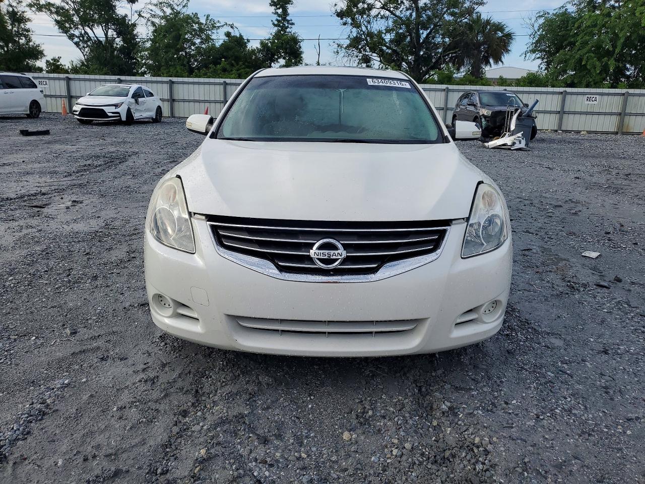 2012 Nissan Altima 2.5 White vin: 1N4AL2AP8CN439432
