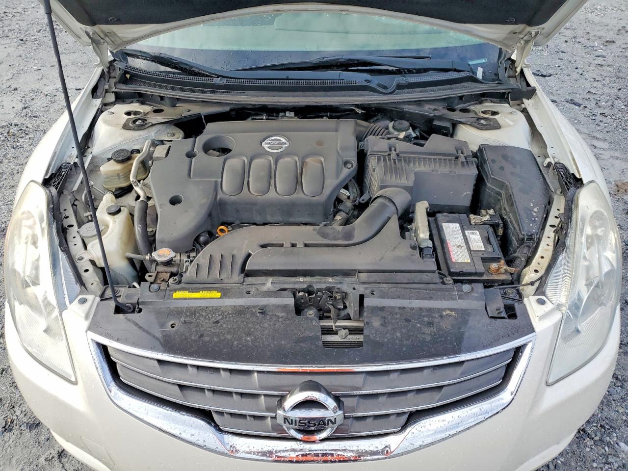 2012 Nissan Altima 2.5 White vin: 1N4AL2AP8CN439432