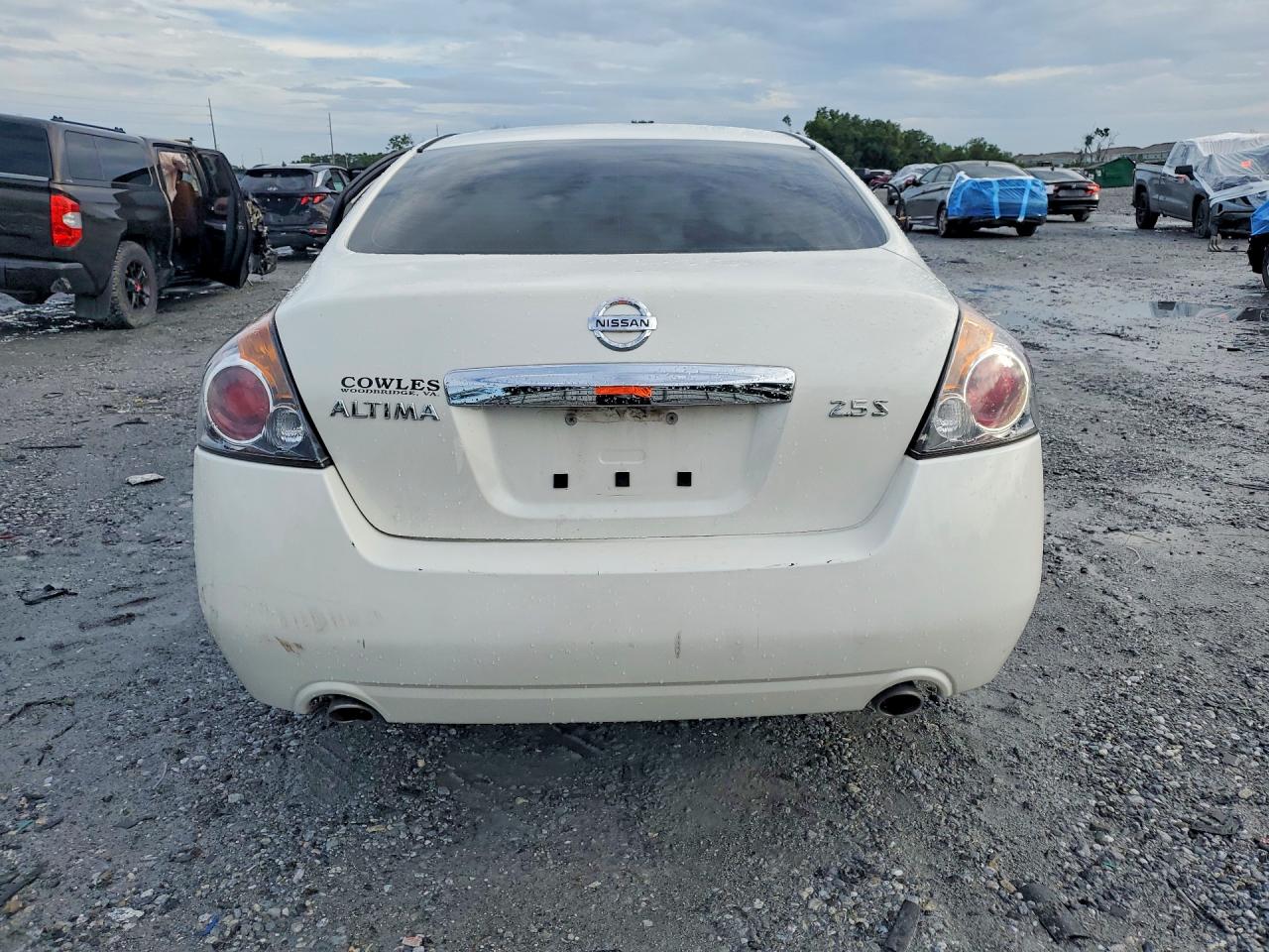 2012 Nissan Altima 2.5 White vin: 1N4AL2AP8CN439432