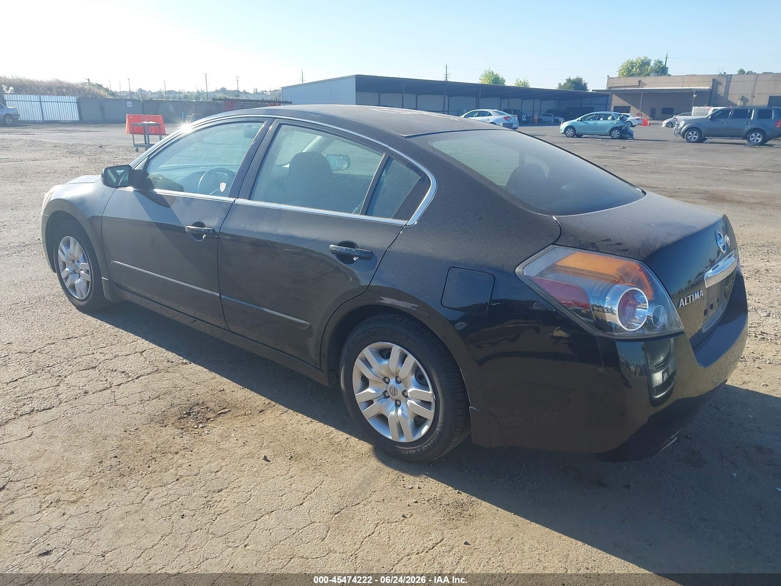 2012 Nissan Altima 2.5 S Black vin: 1N4AL2AP8CN441150