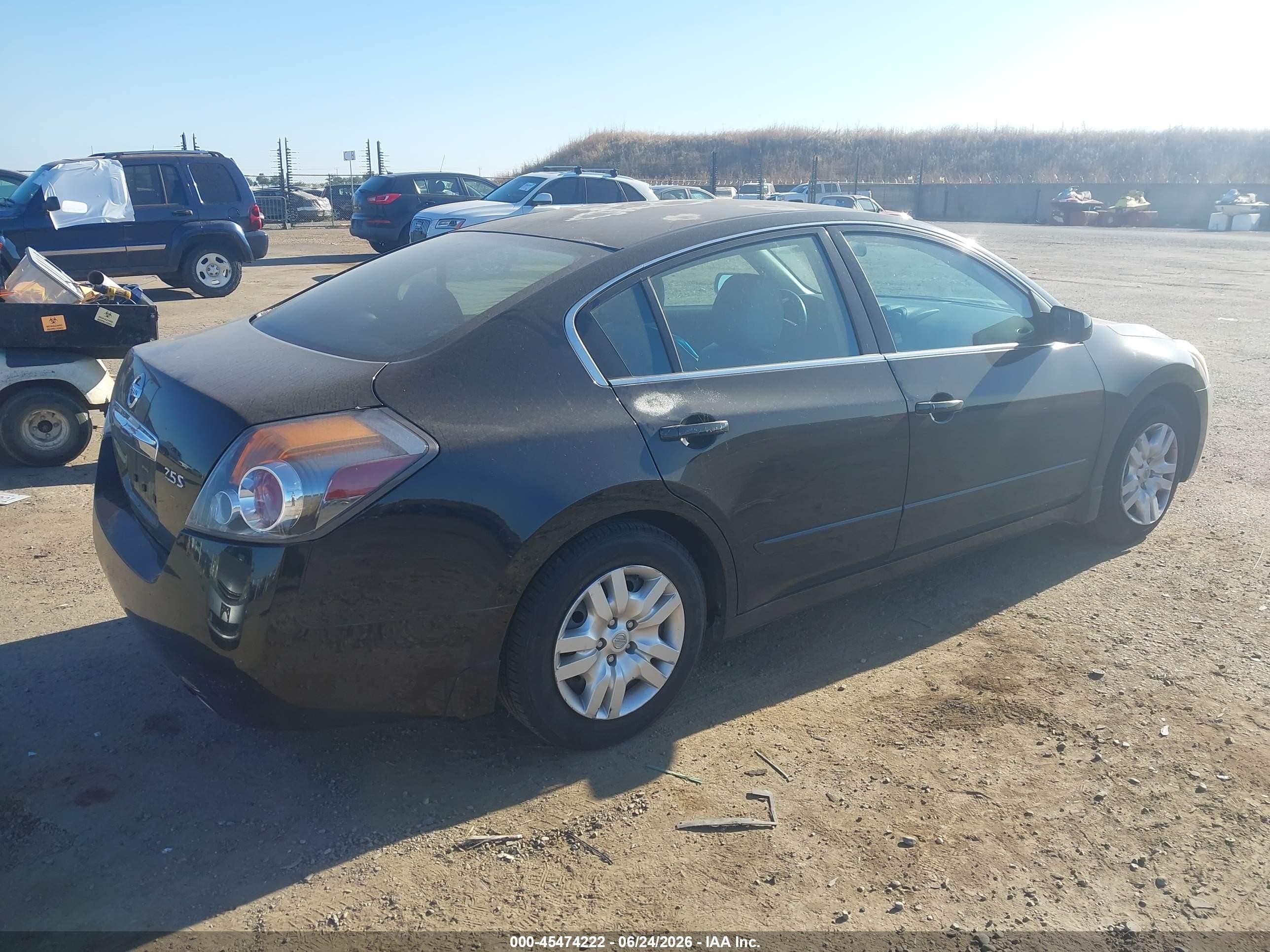 2012 Nissan Altima 2.5 S Black vin: 1N4AL2AP8CN441150