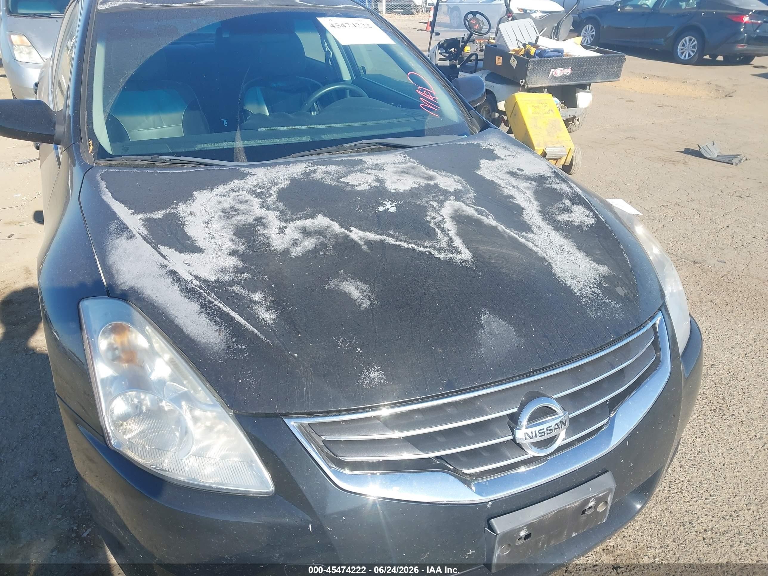 2012 Nissan Altima 2.5 S Black vin: 1N4AL2AP8CN441150