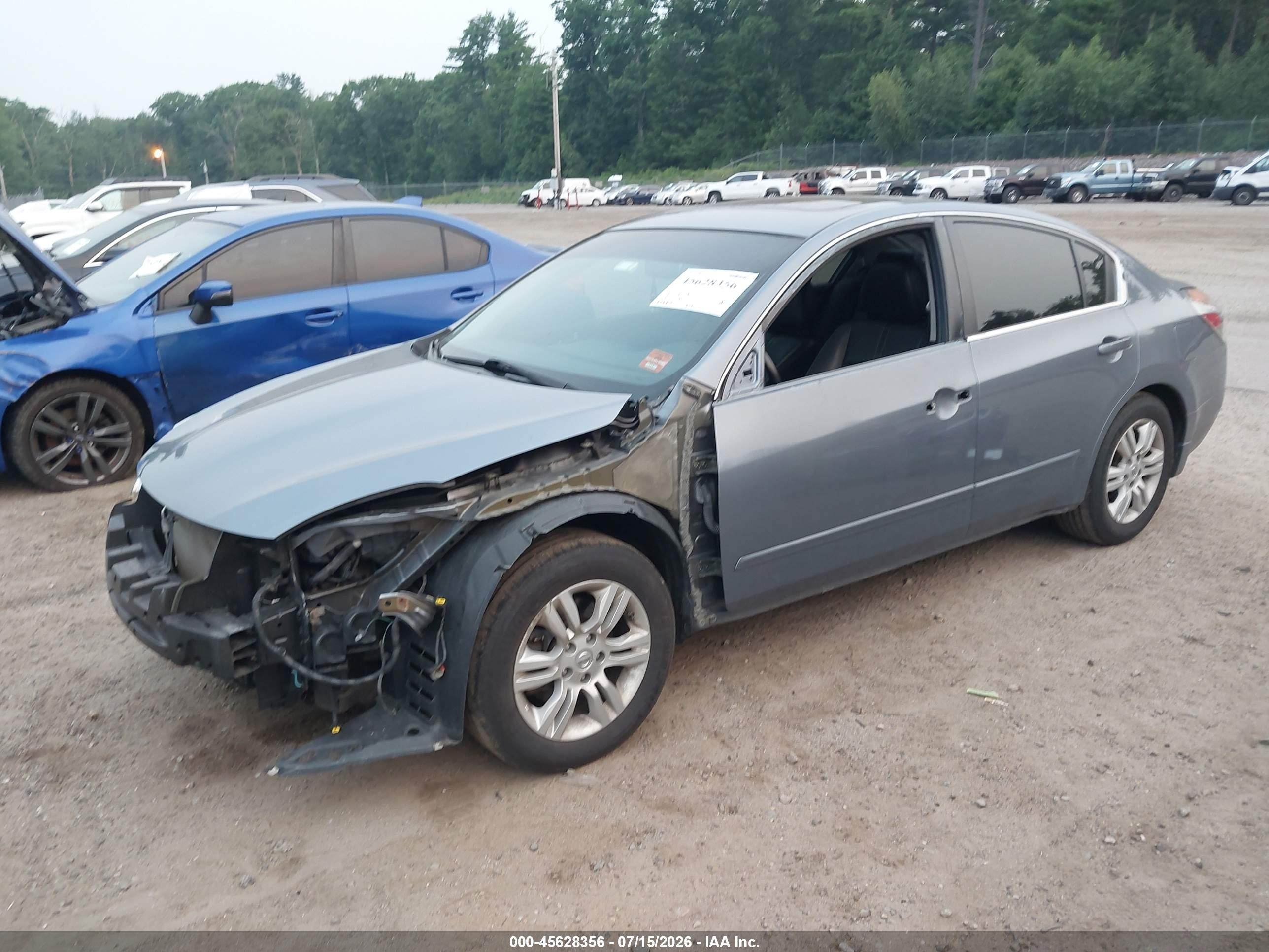 2012 Nissan Altima 2.5 S Синий vin: 1N4AL2AP8CN461687