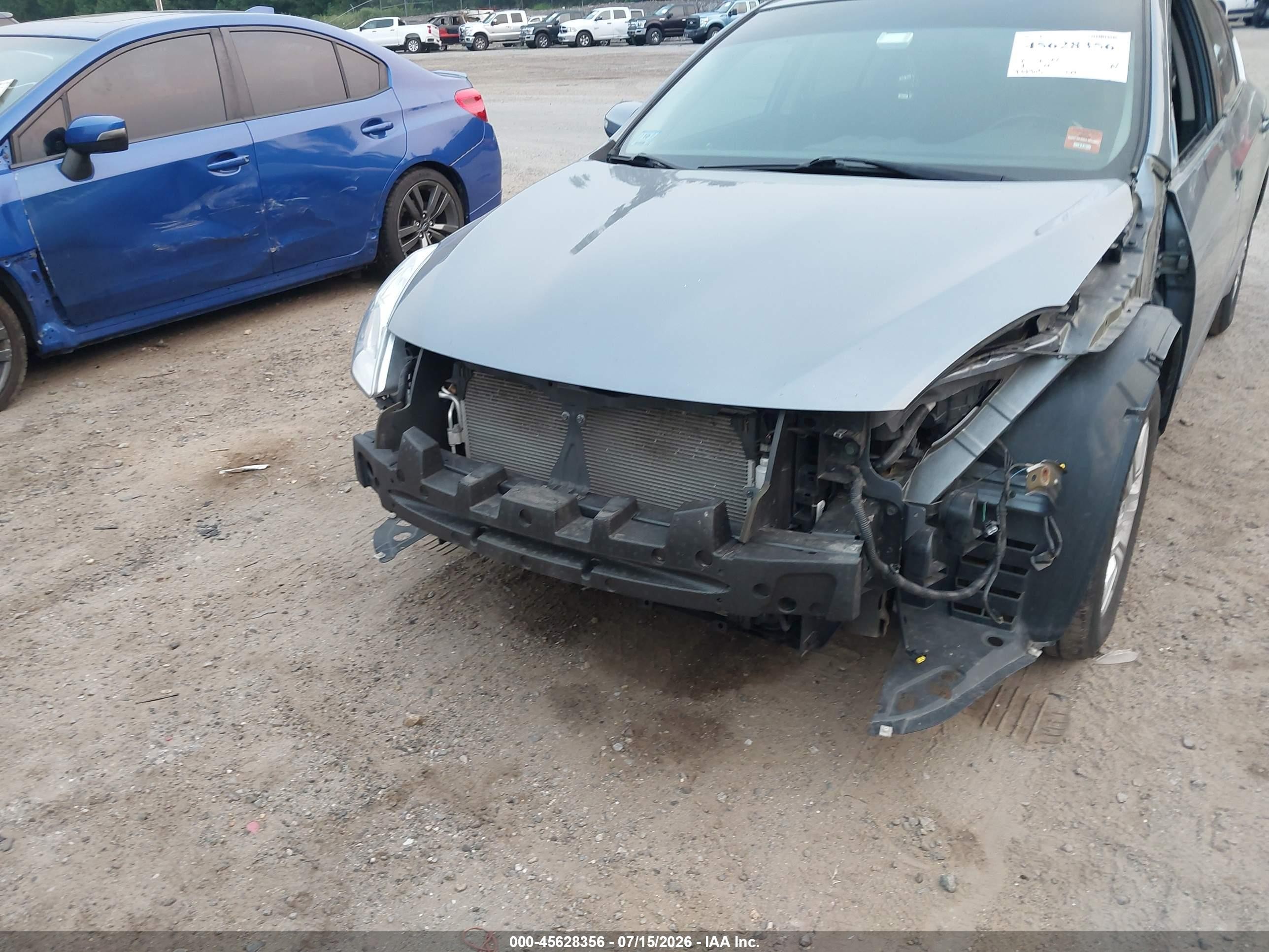 2012 Nissan Altima 2.5 S Синий vin: 1N4AL2AP8CN461687