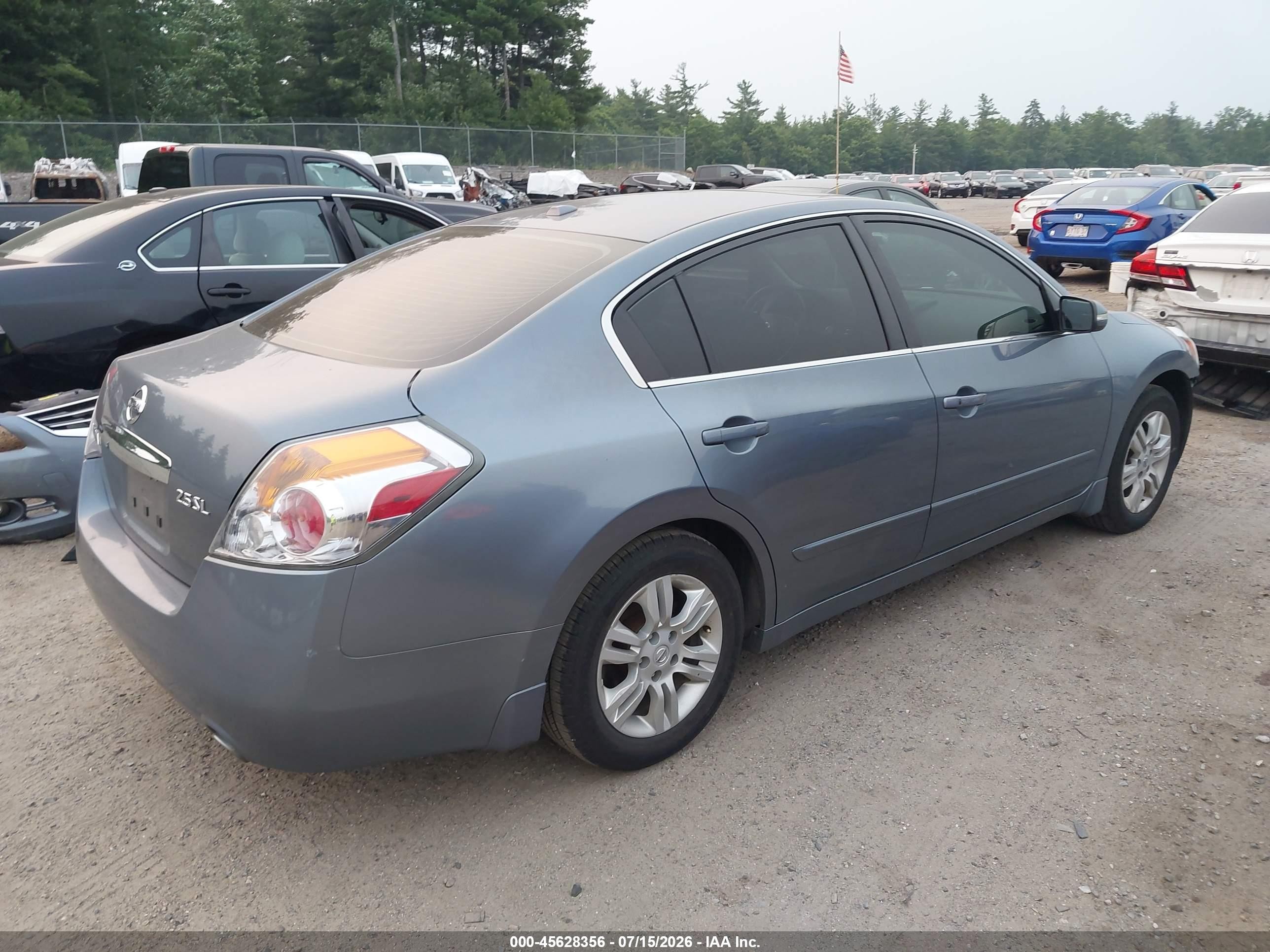 2012 Nissan Altima 2.5 S Синий vin: 1N4AL2AP8CN461687